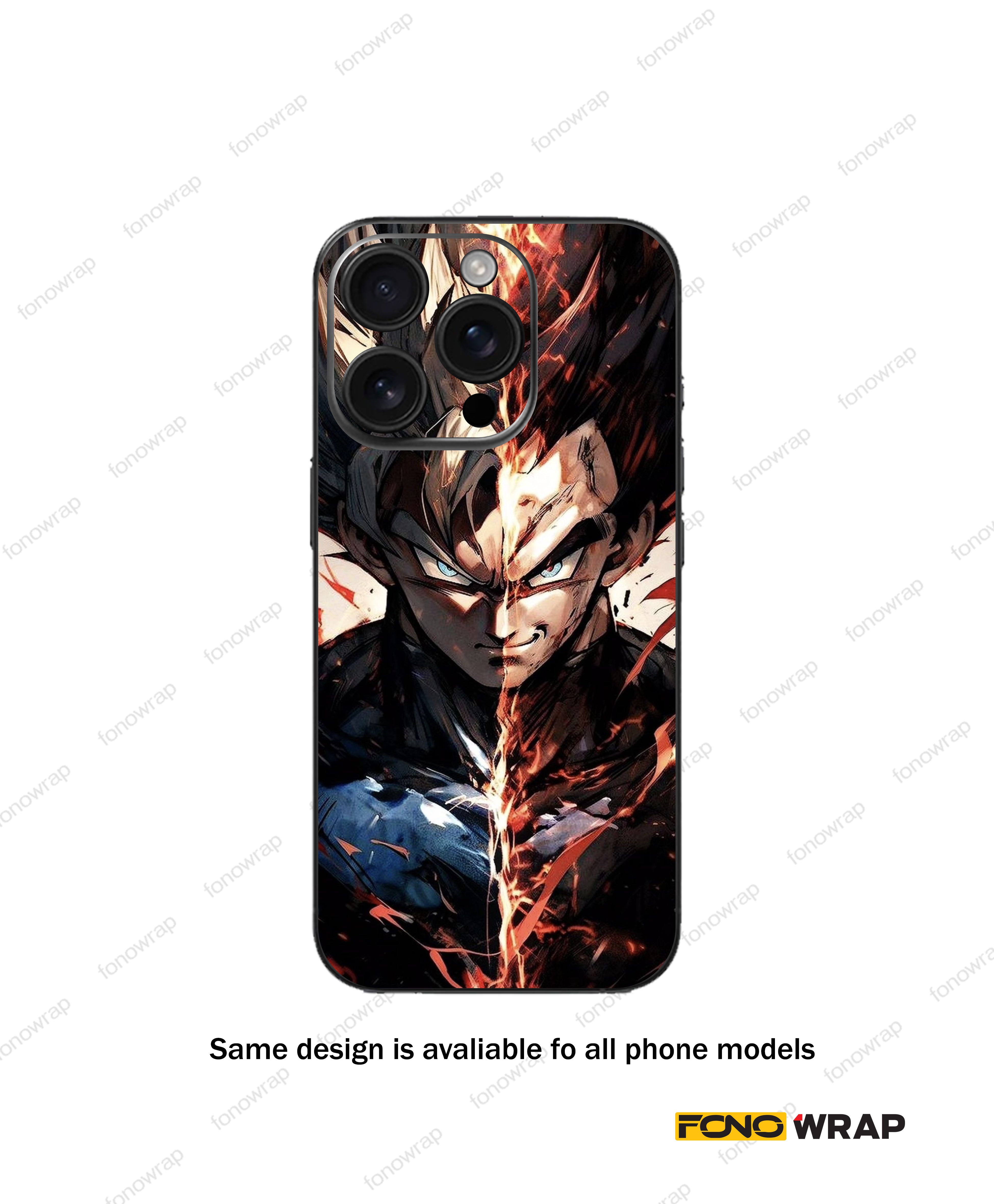 Dragan Ball 3D Embossed Mobile Skin