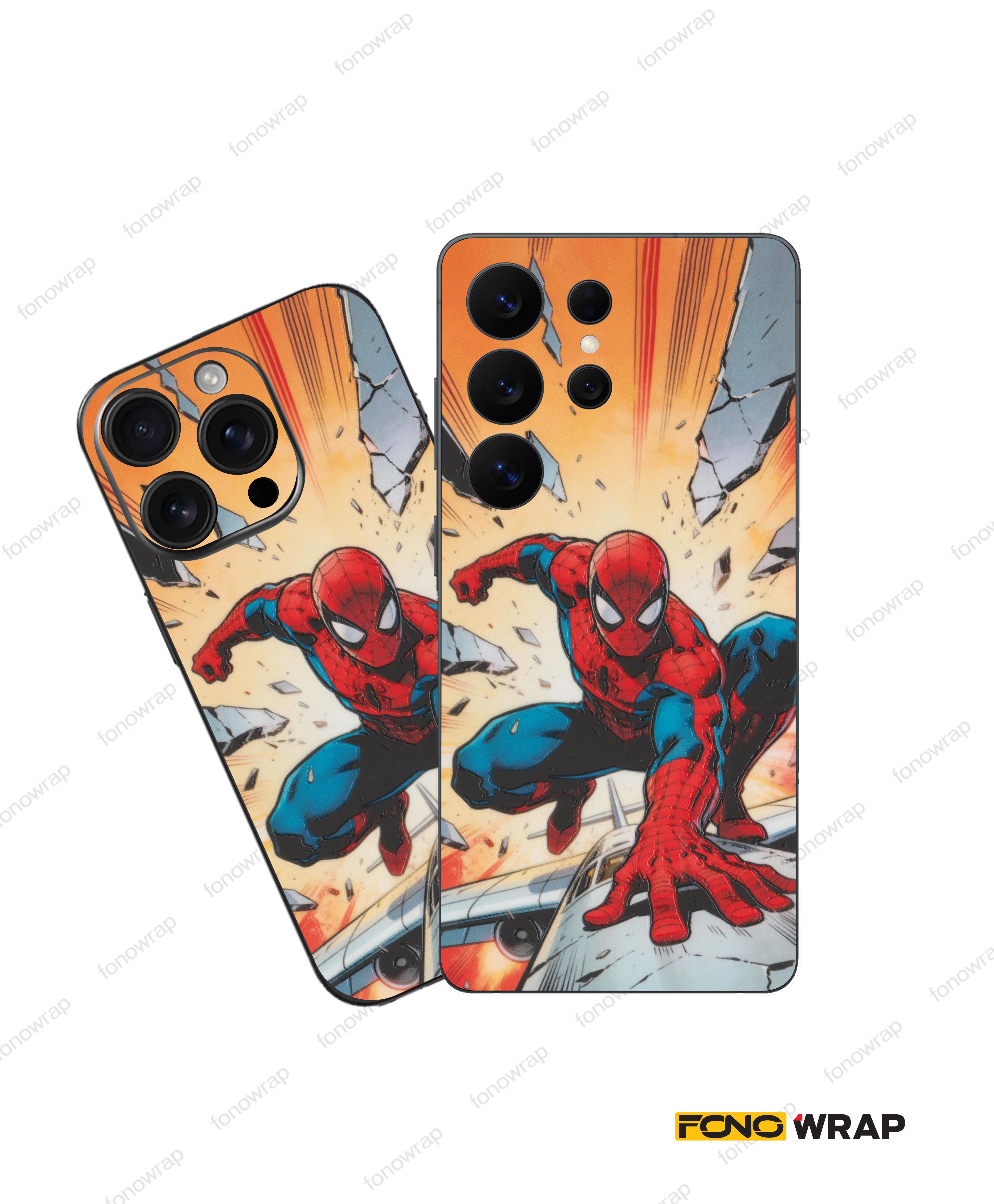 Spidey  3D Embossed Mobile Skin