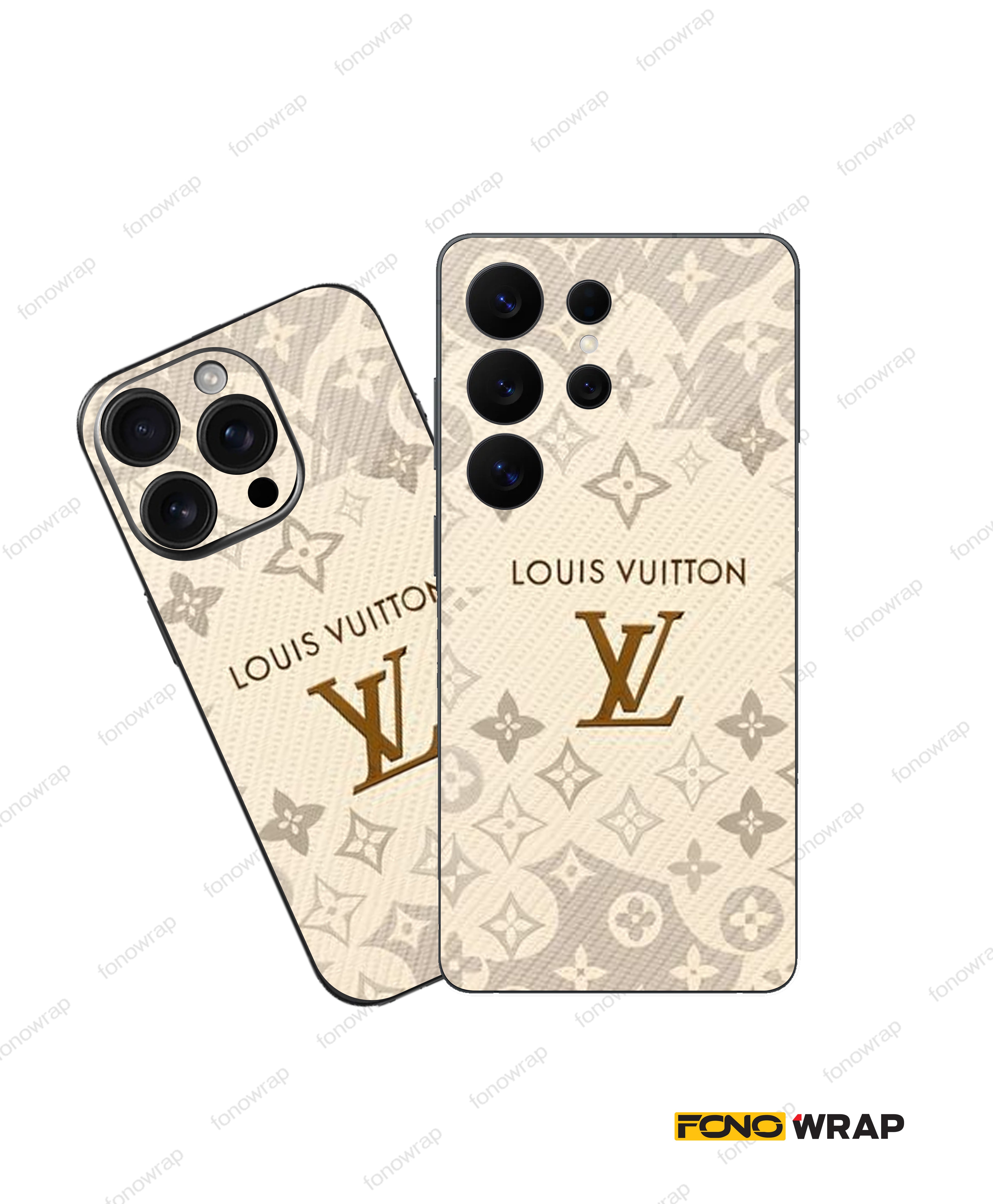 LV 3D Embossed Mobile Skin