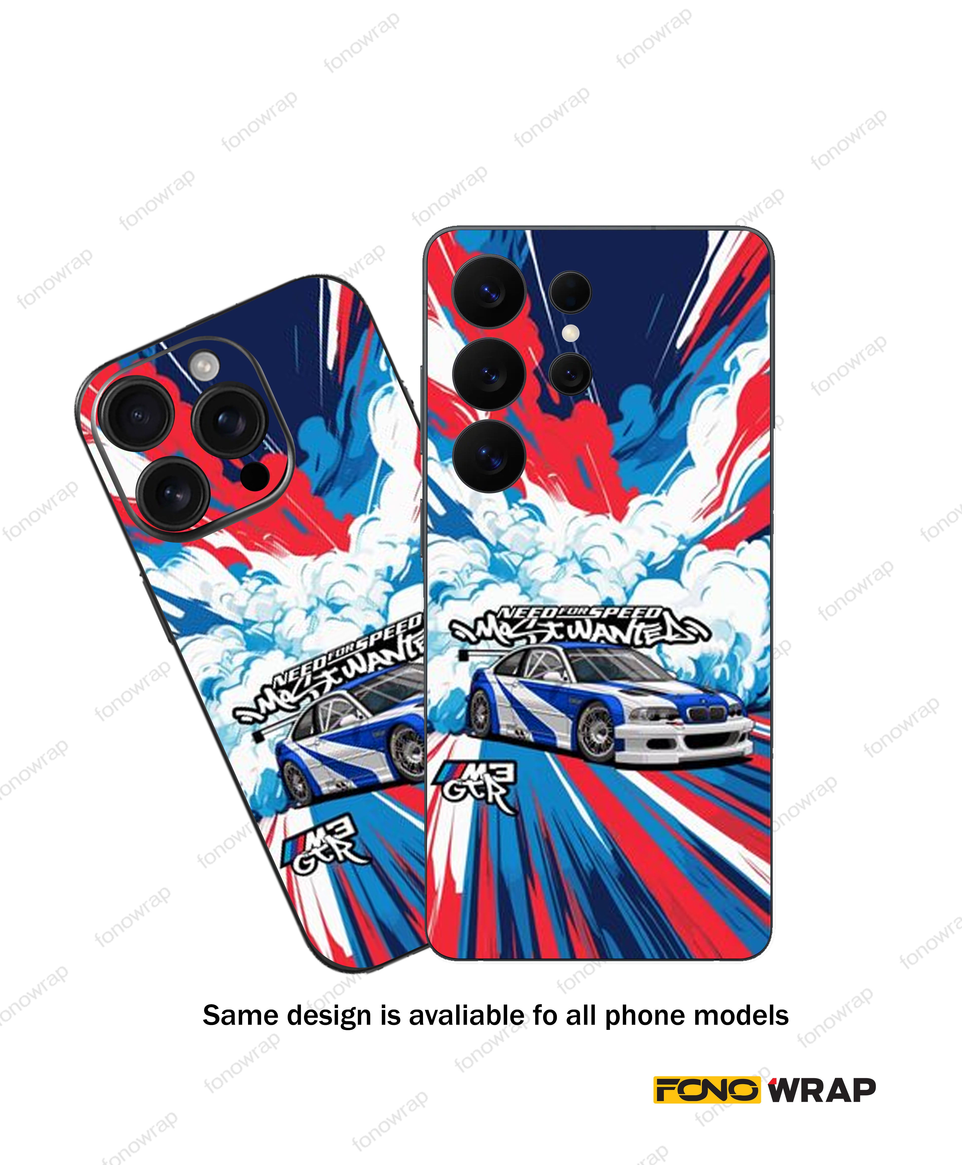 M3 3D Embossed Mobile Skin