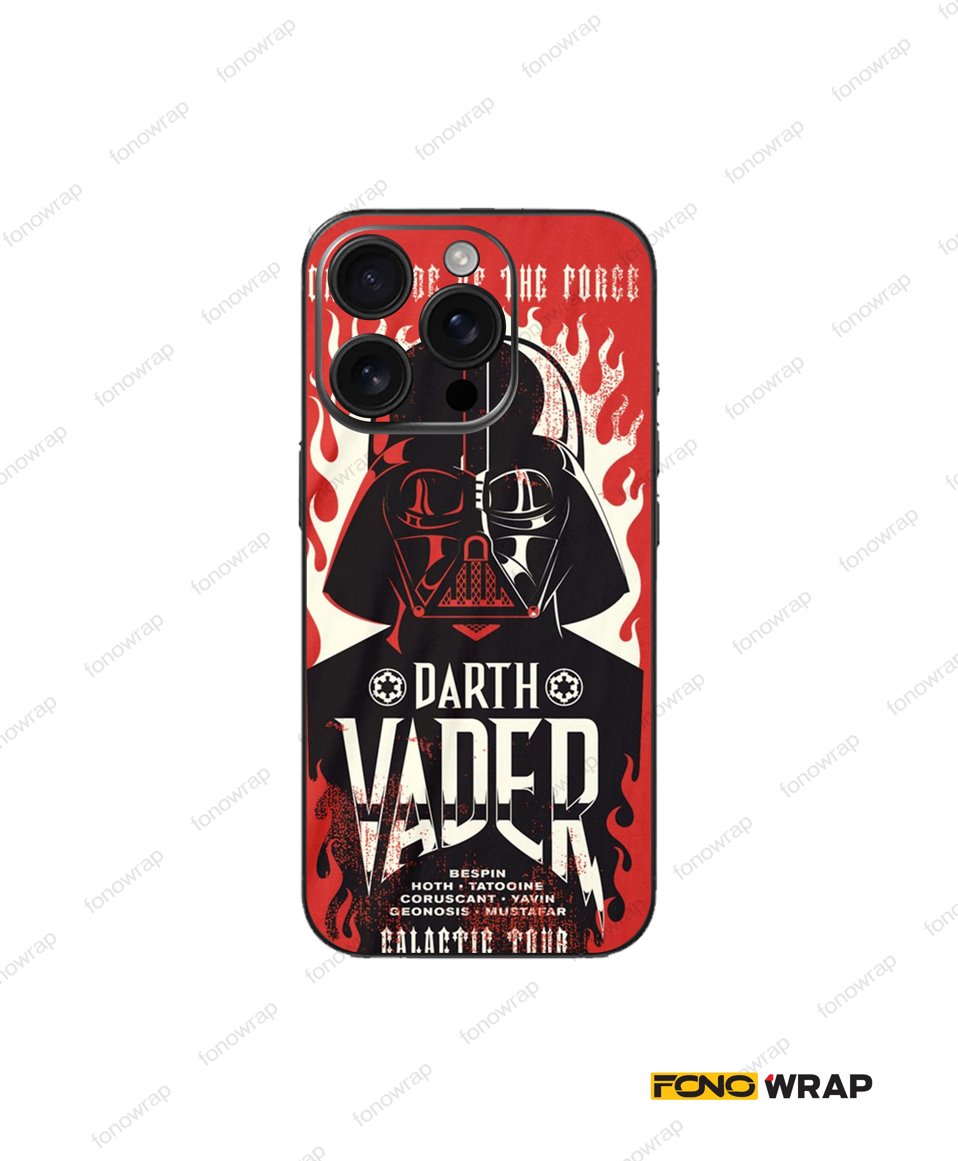 Darth Vorath 3D Embossed Mobile Skin