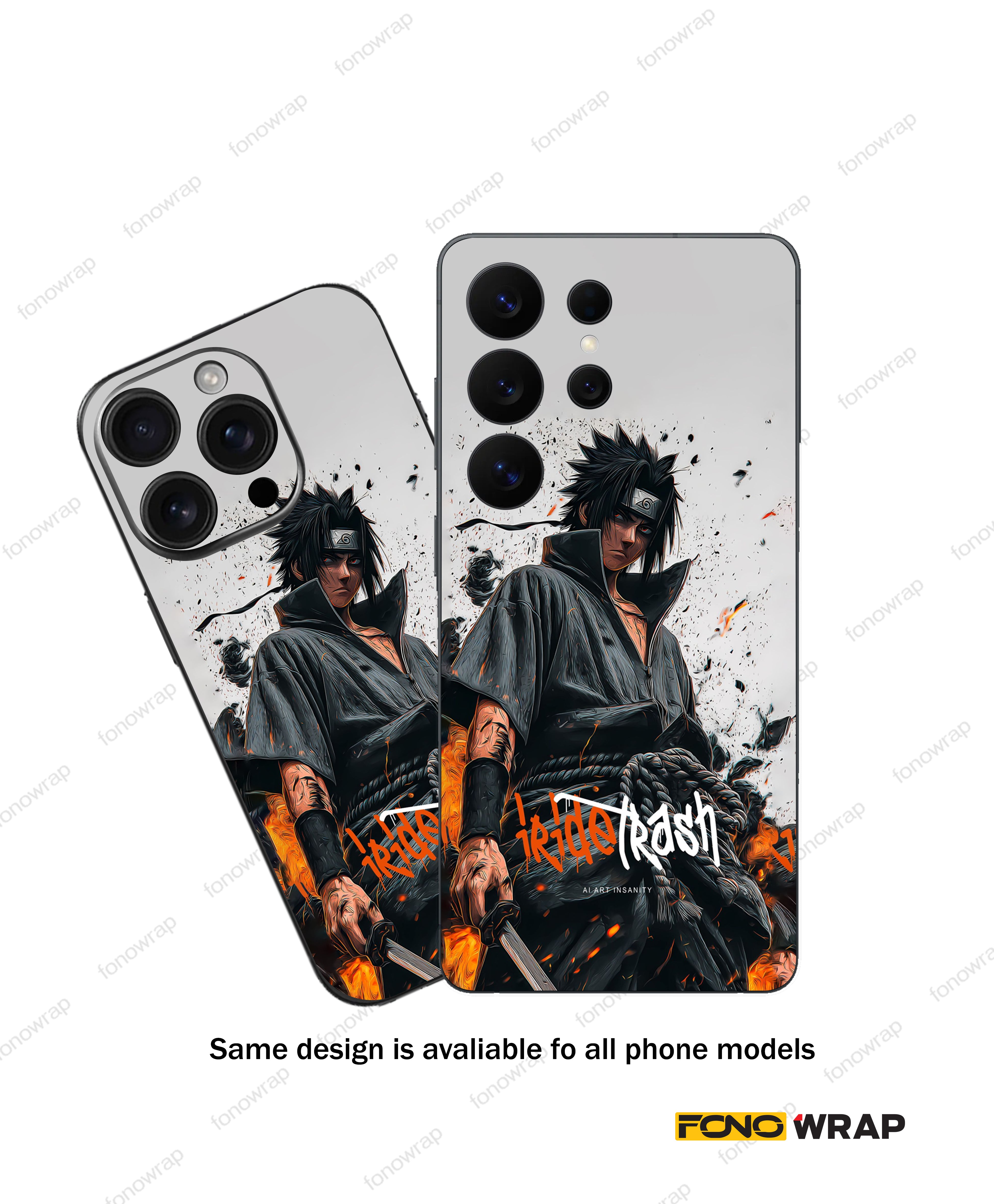 Naruto 3D Embossed Mobile Skin