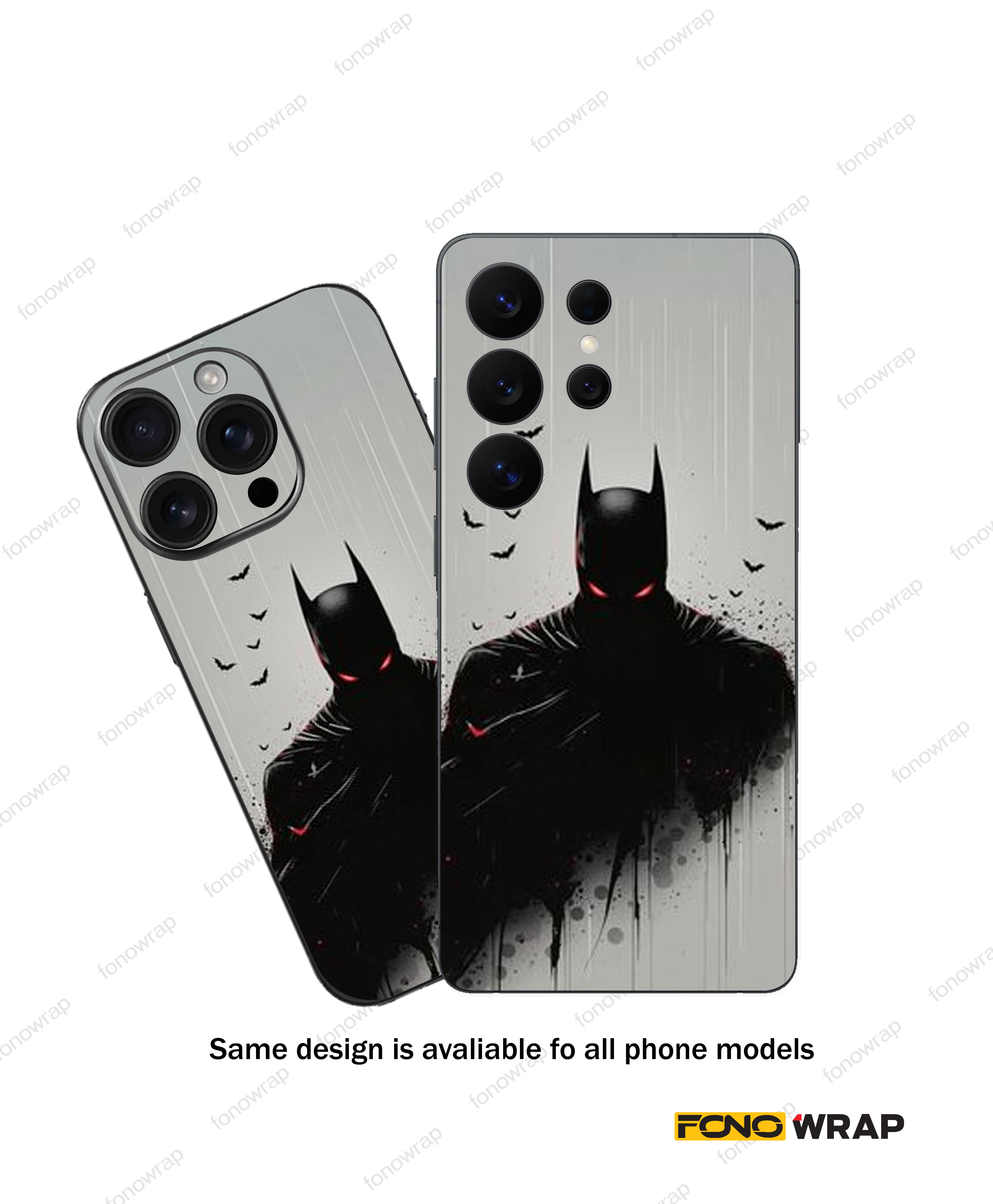 Batman 01 3D Embossed Mobile Skin