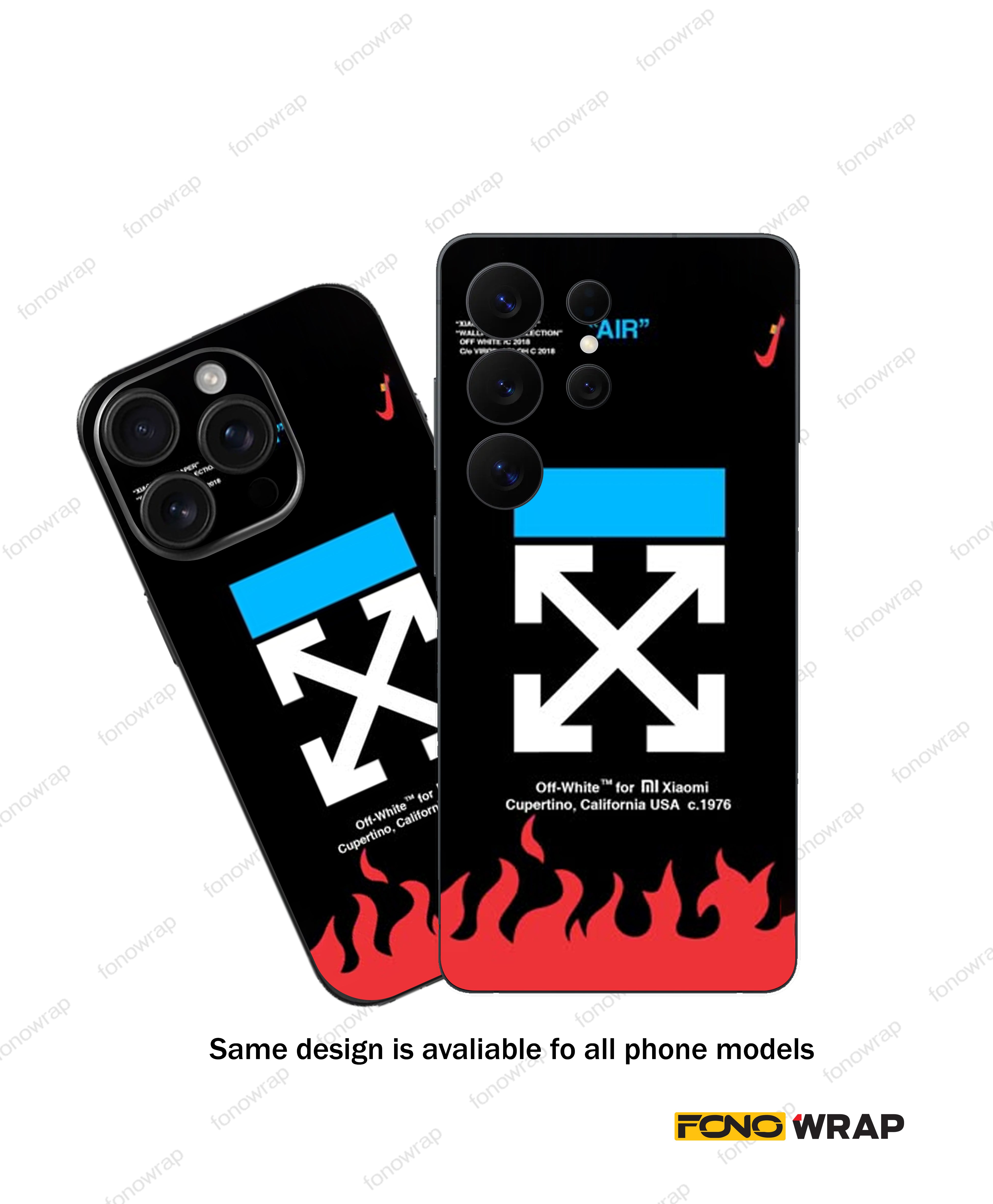 Cross Arrows 3D Embossed Mobile Skin