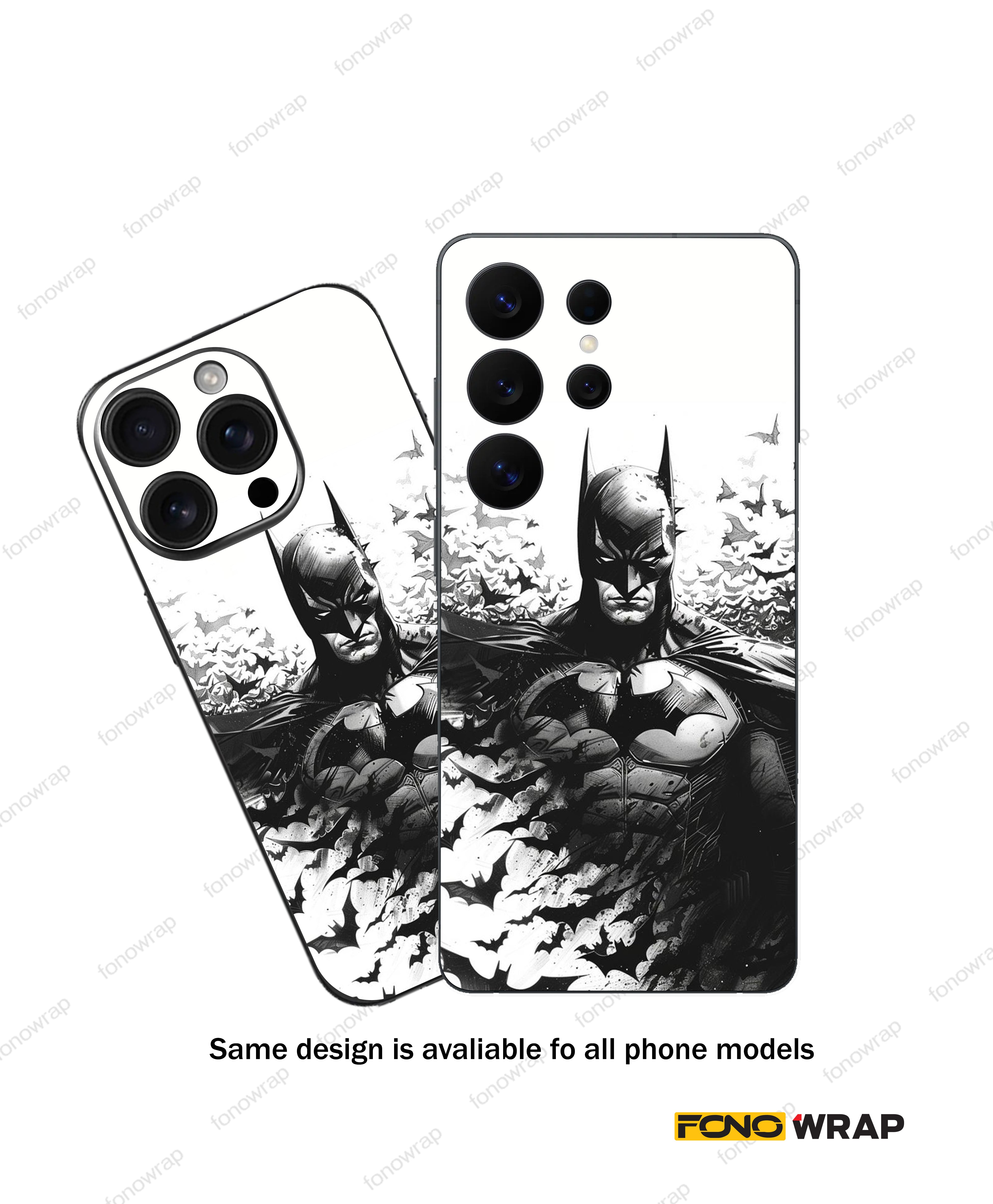 Batman 3D Embossed Mobile Skin