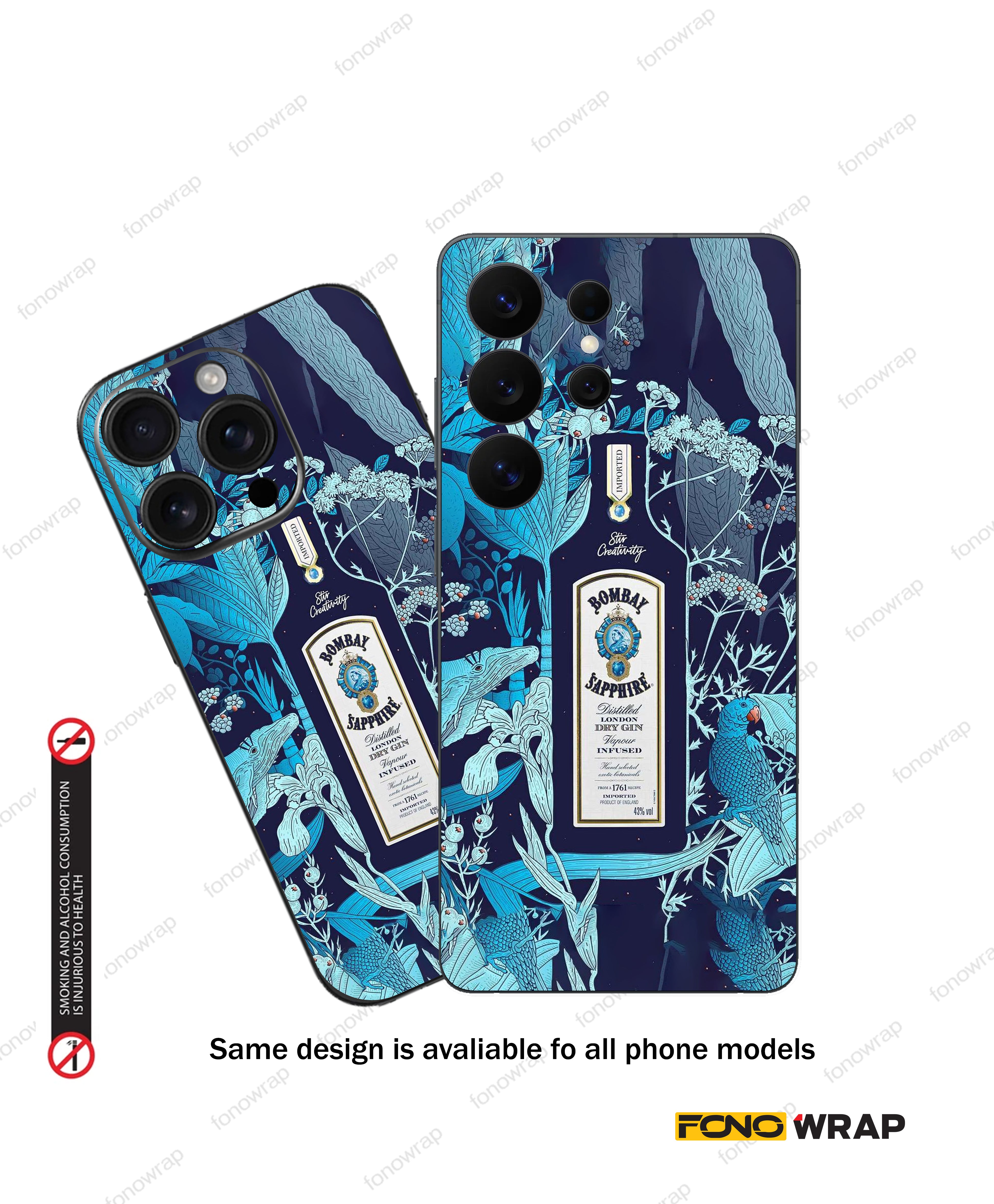 BS 3D Embossed Mobile Skin