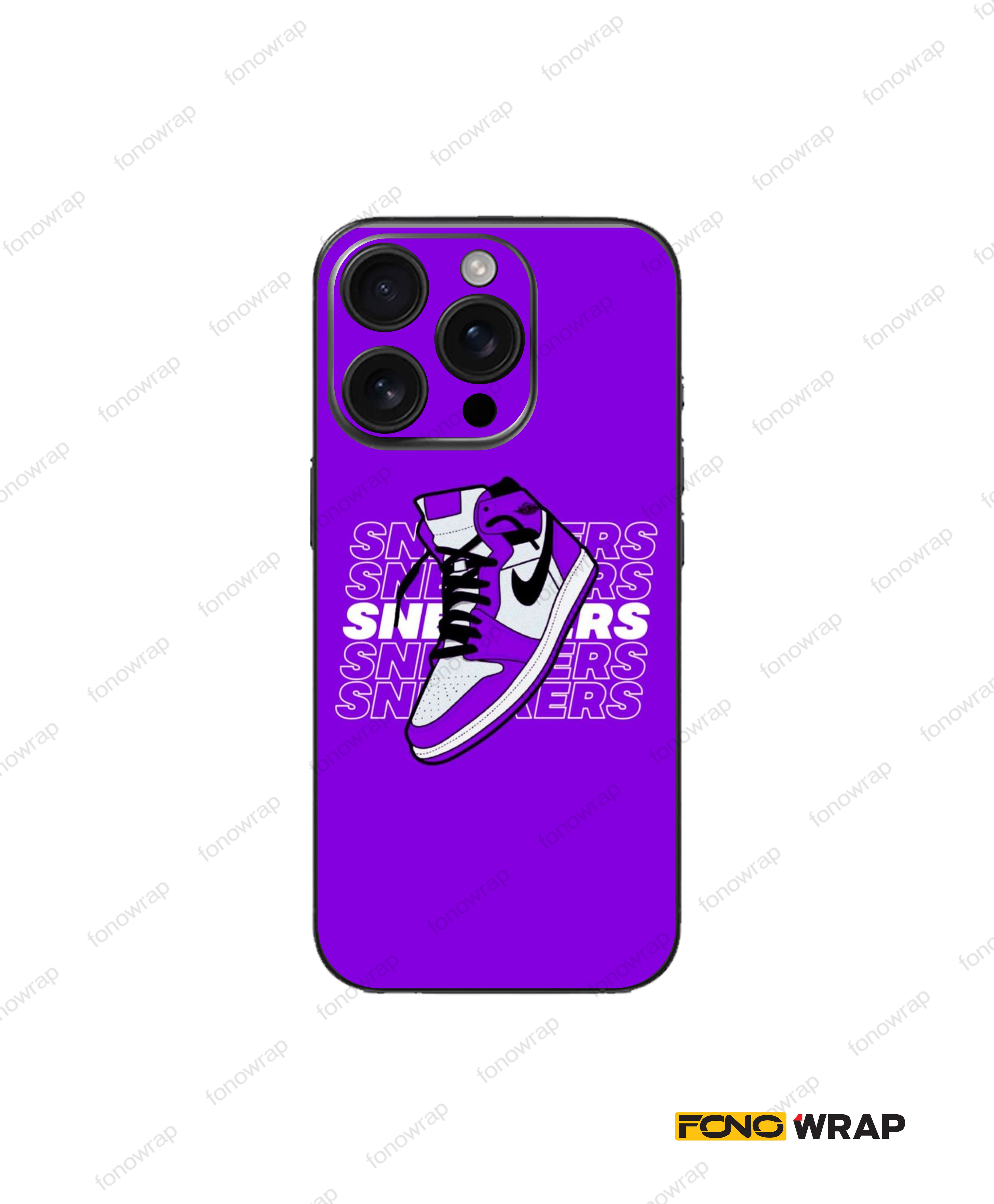 Sneakers 3D Embossed Mobile Skin