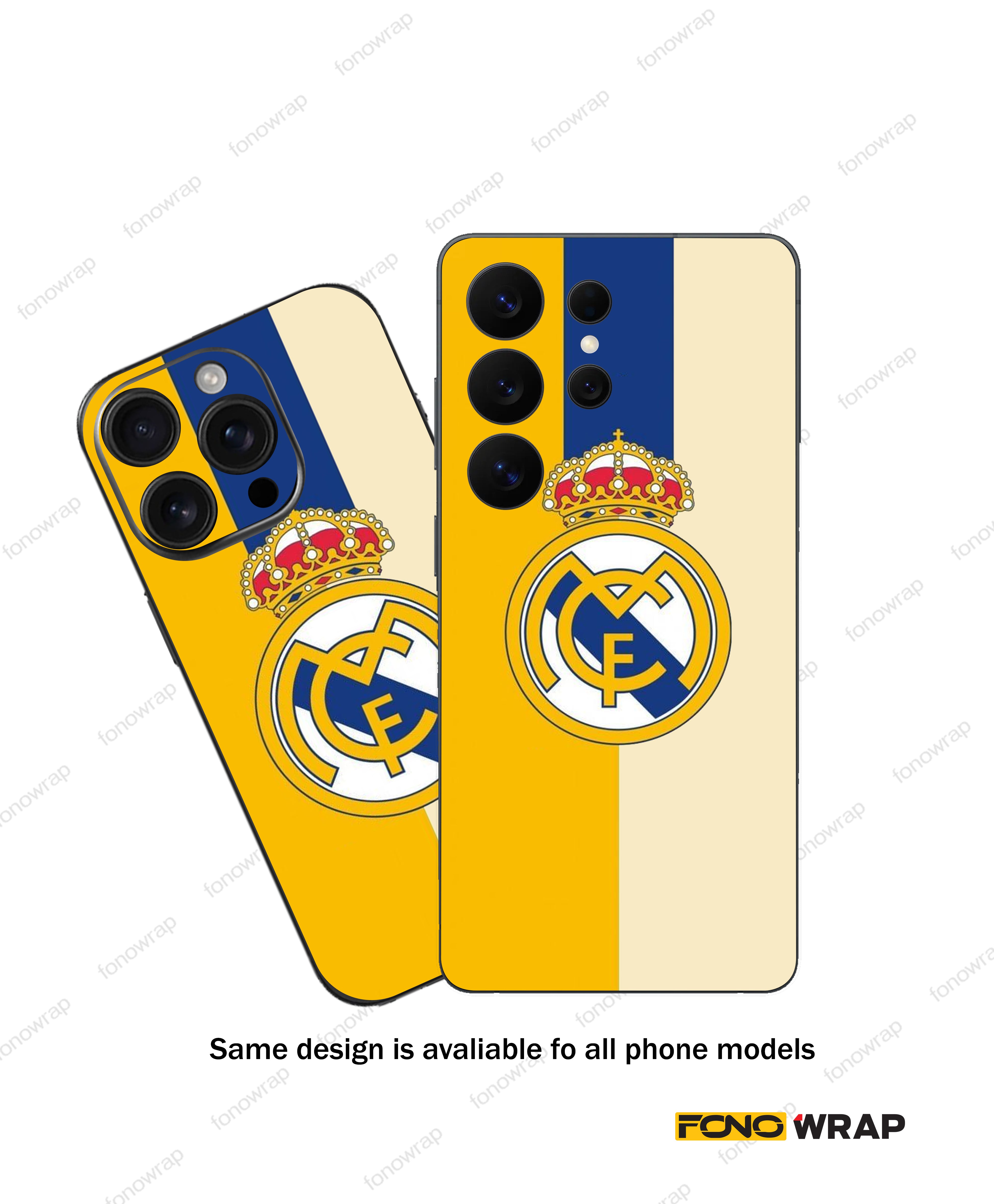 Club 's Crest 3D Embossed Mobile Skin
