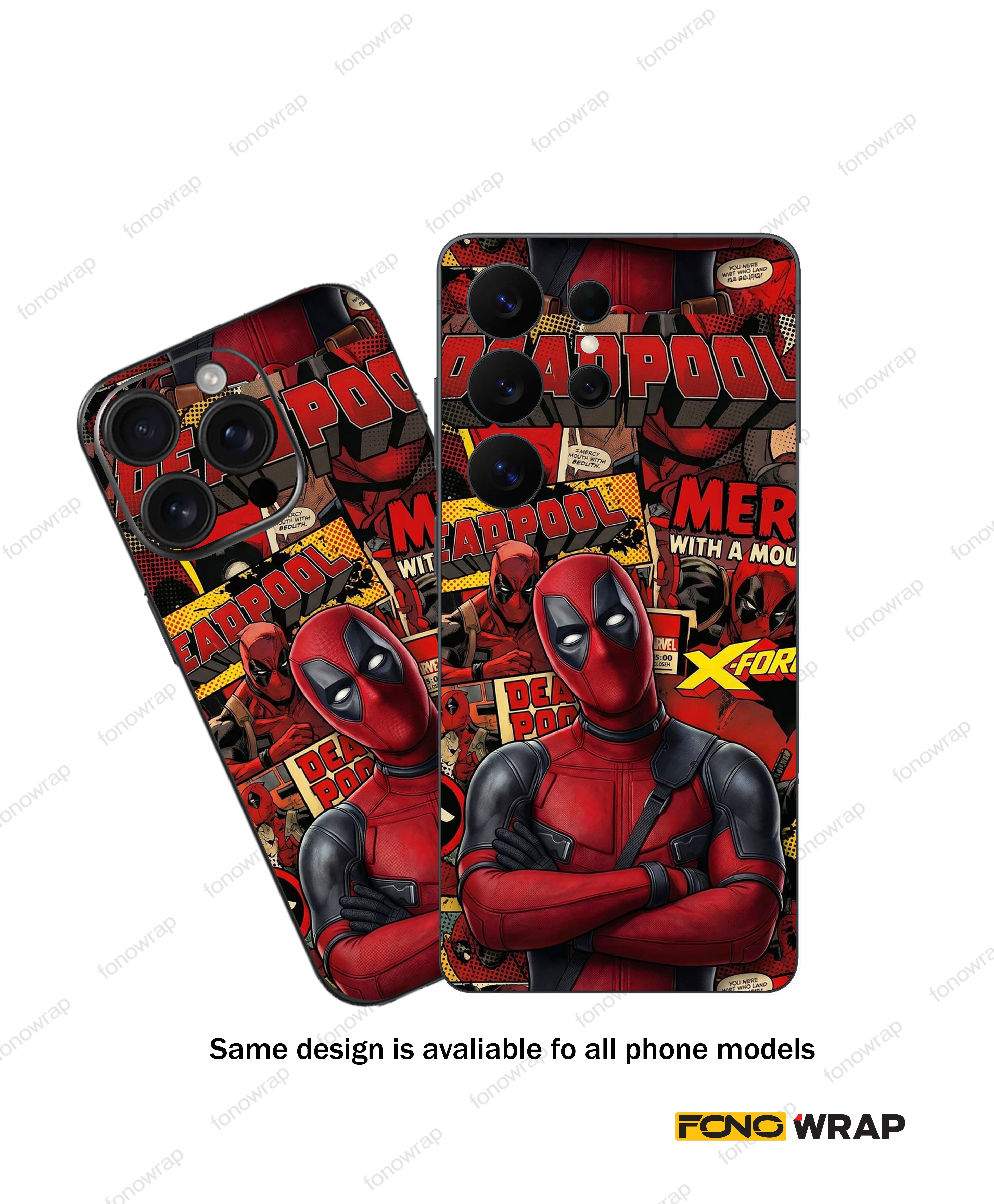 Spiderman 3D Embossed Mobile Skin
