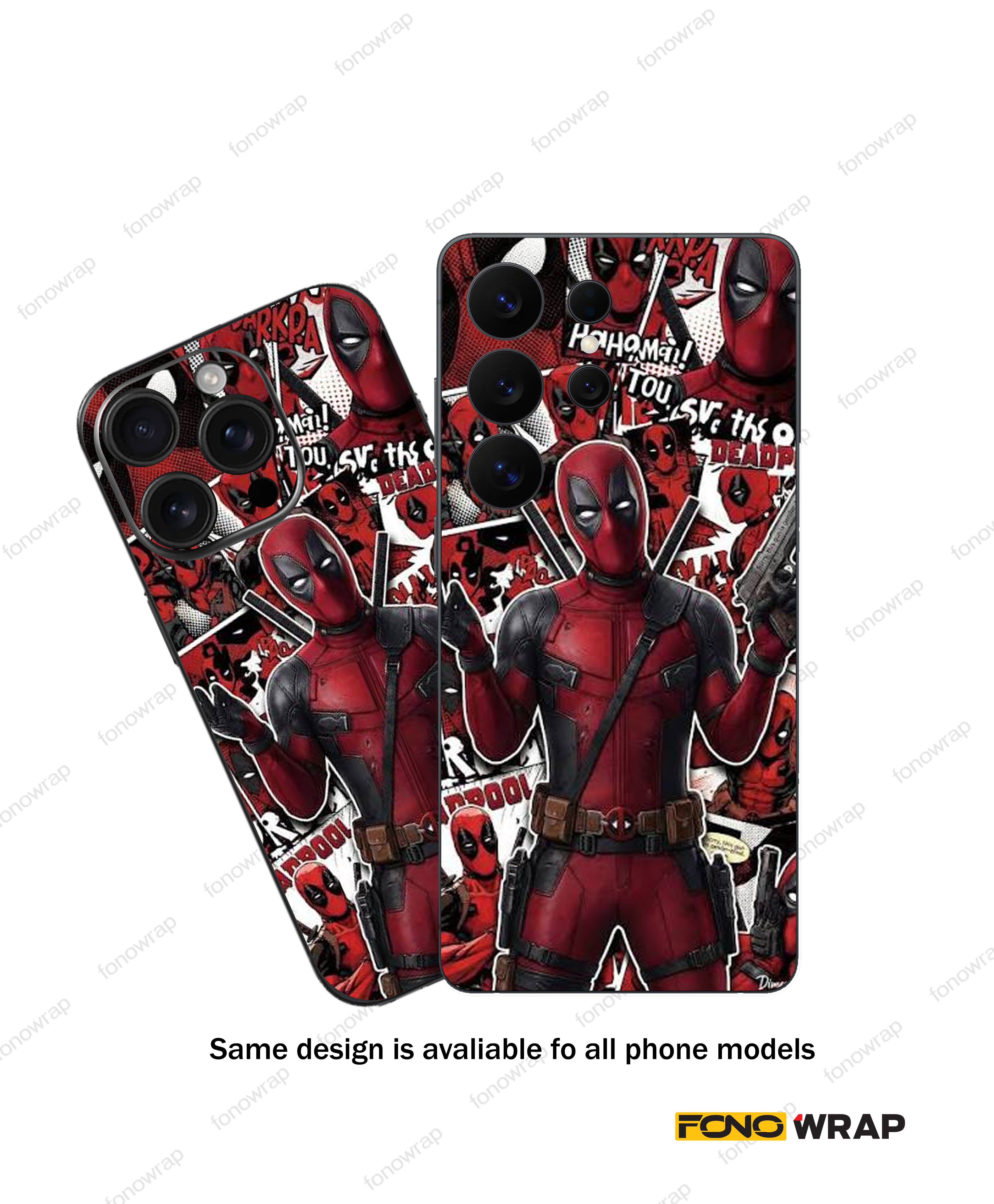Spiderman 3D Embossed Mobile Skin