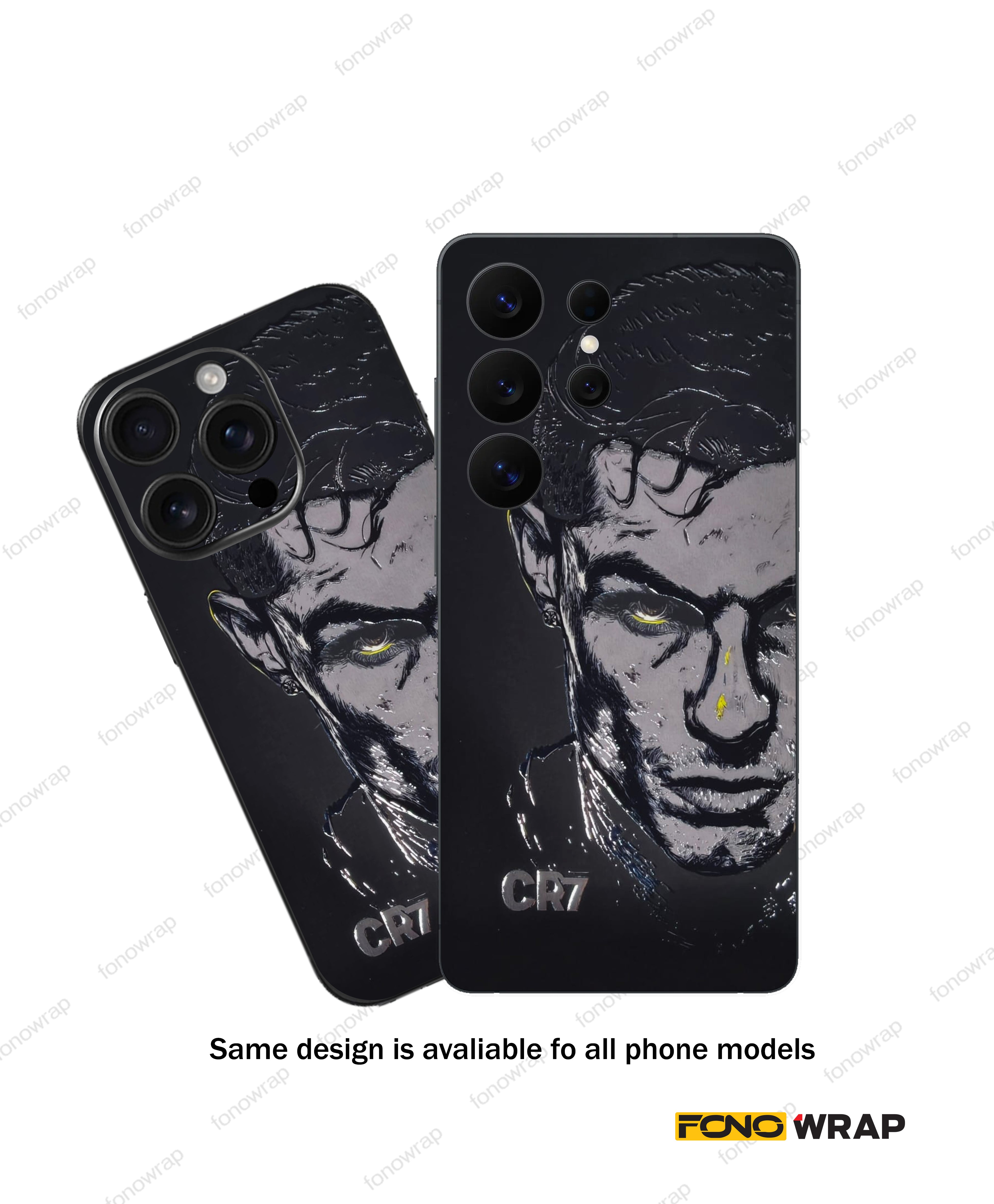 Tony Montana 3D Embossed Mobile Skin