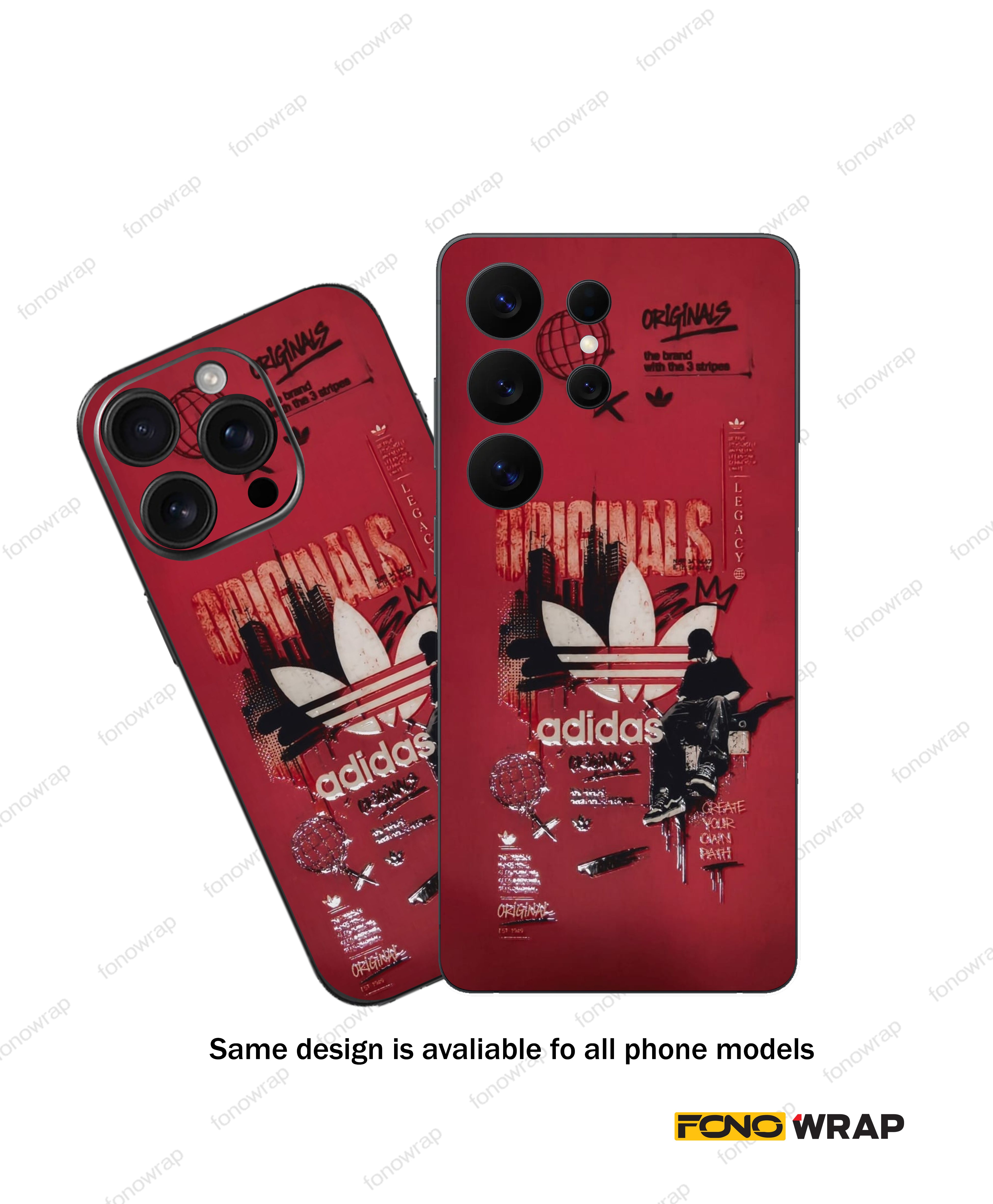 Adidas 3D Embossed Mobile Skin