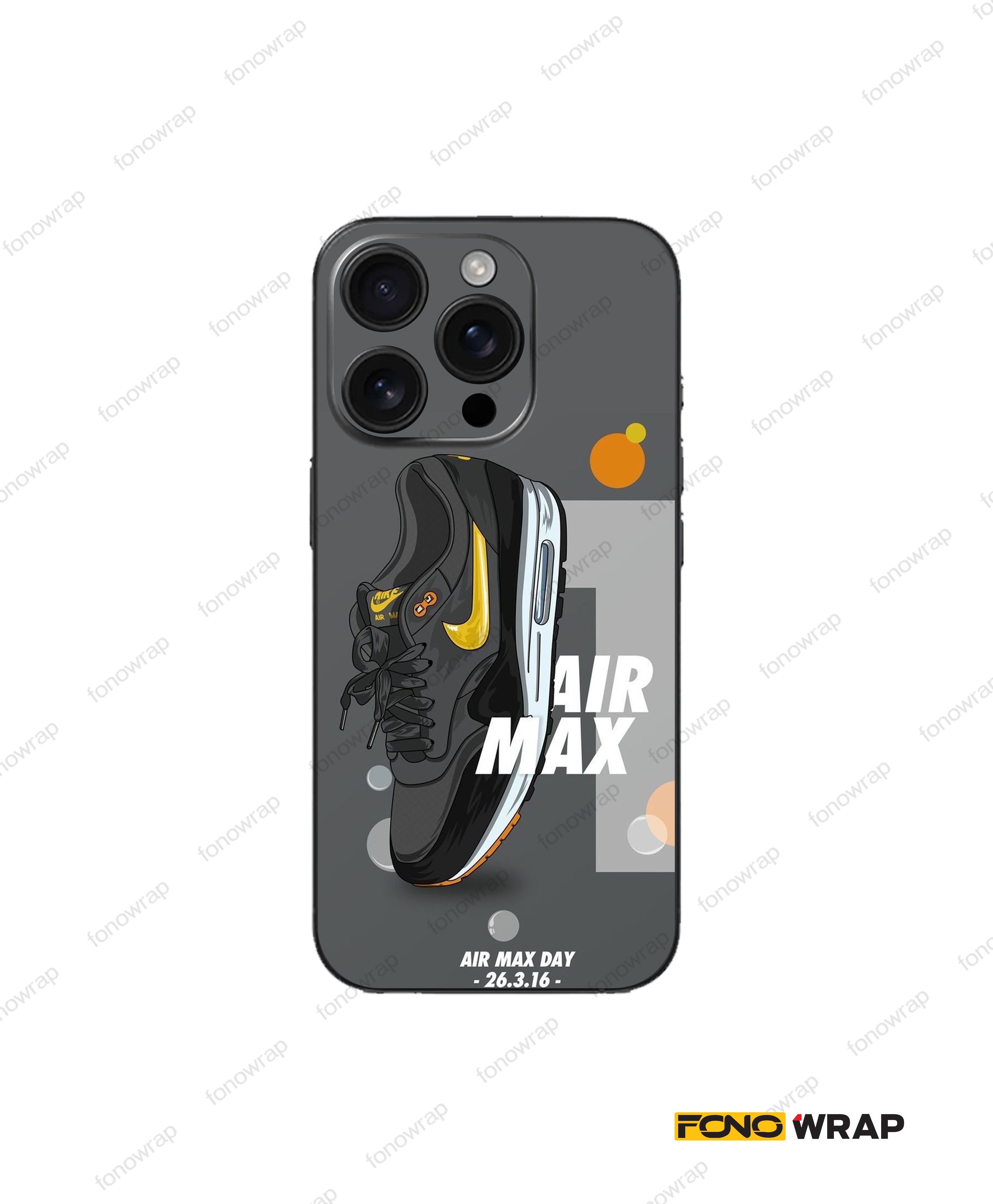 Air Max 3D Embossed Mobile Skin