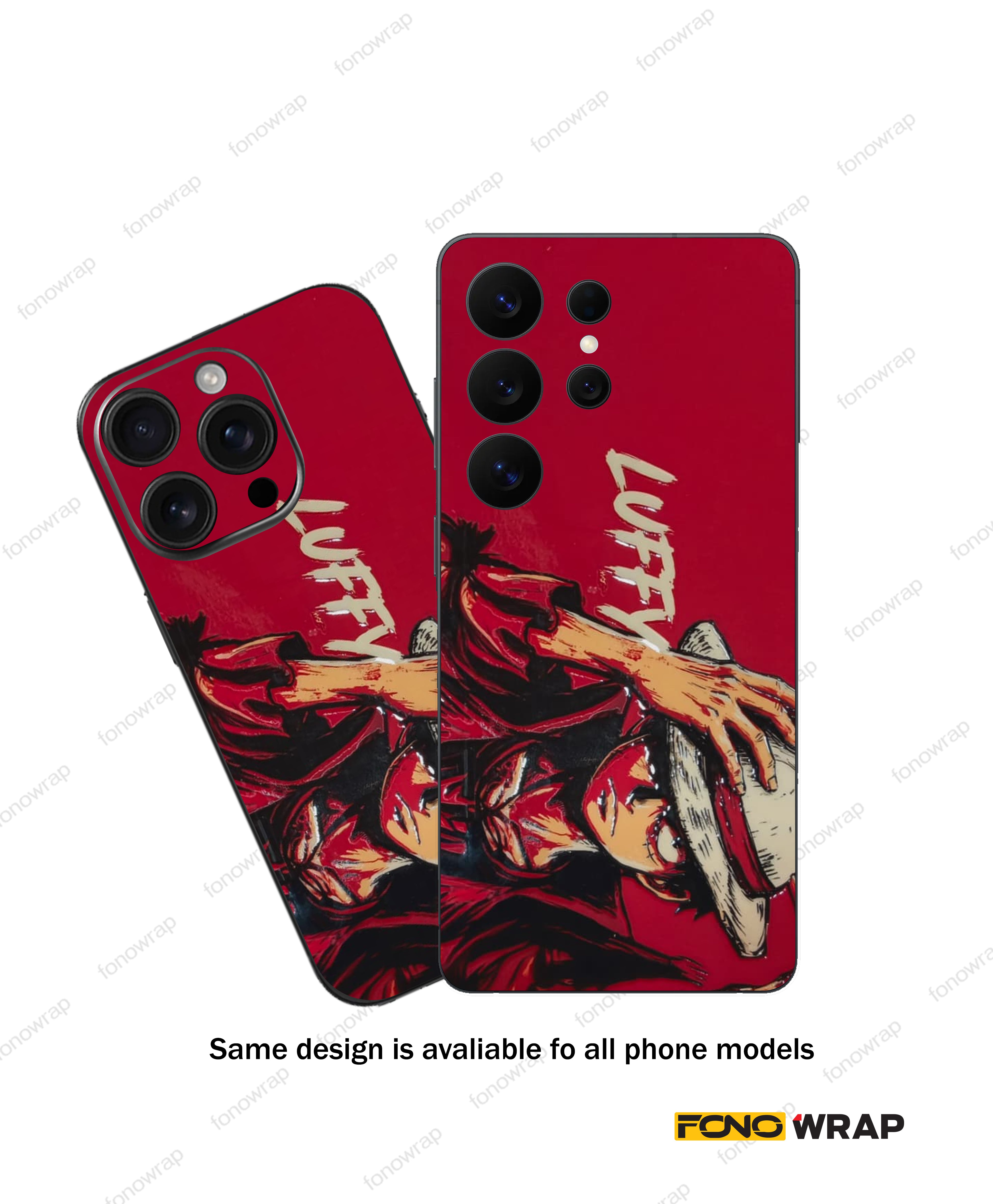 Luffy 01 3D Embossed Mobile Skin