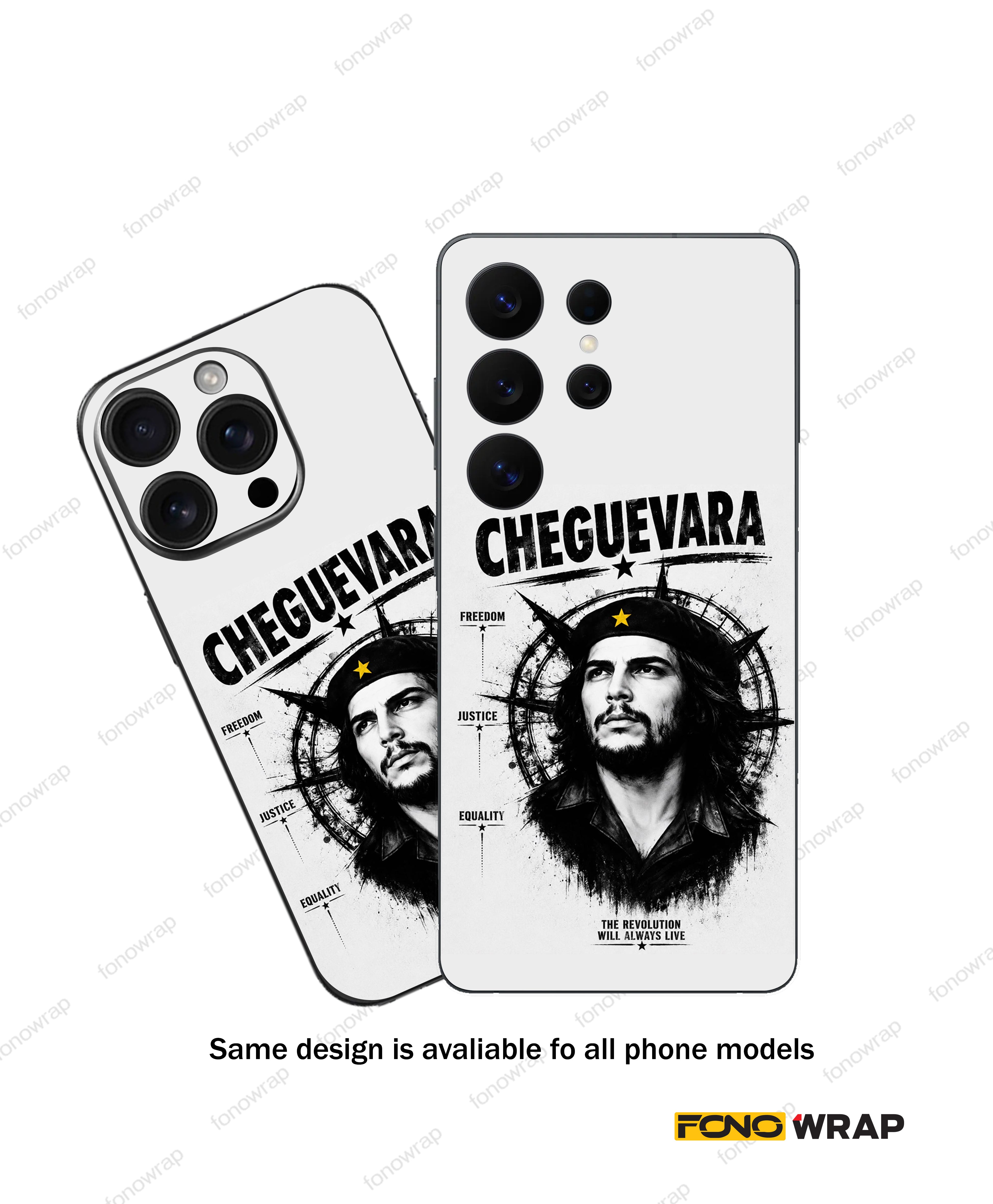 Cheguevara 3D Embossed Mobile Skin