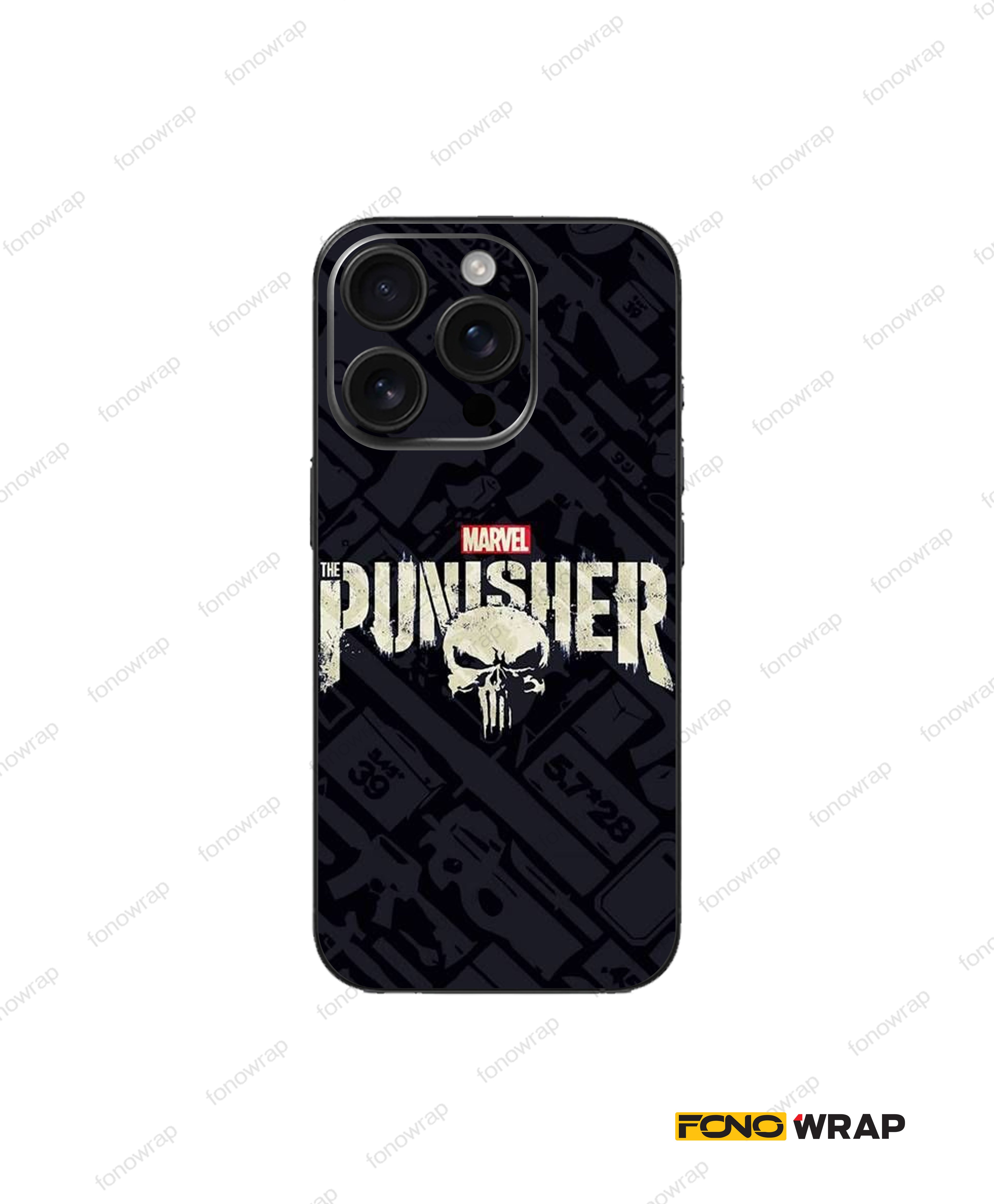 Dark Enforcer 3D Embossed Mobile Skin