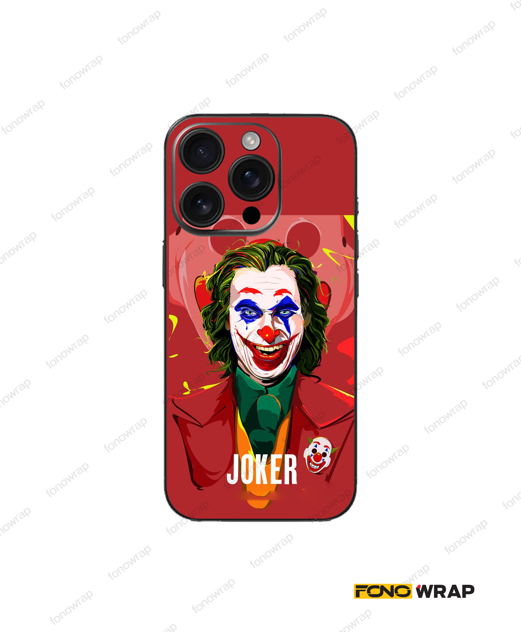 Laughing Madness Embossed Mobile Skin