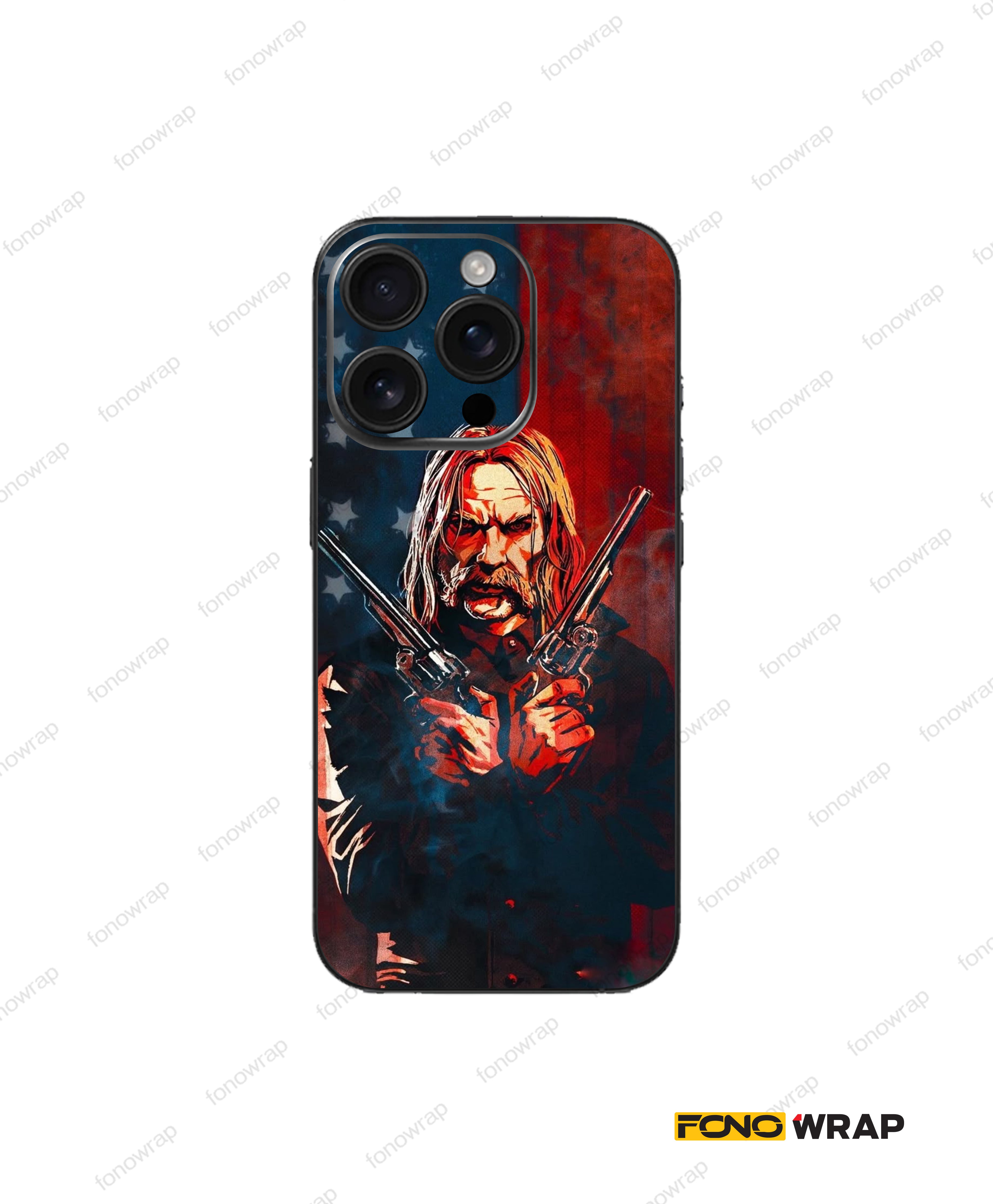 Phantom Trigger 3D Embossed Mobile Skin