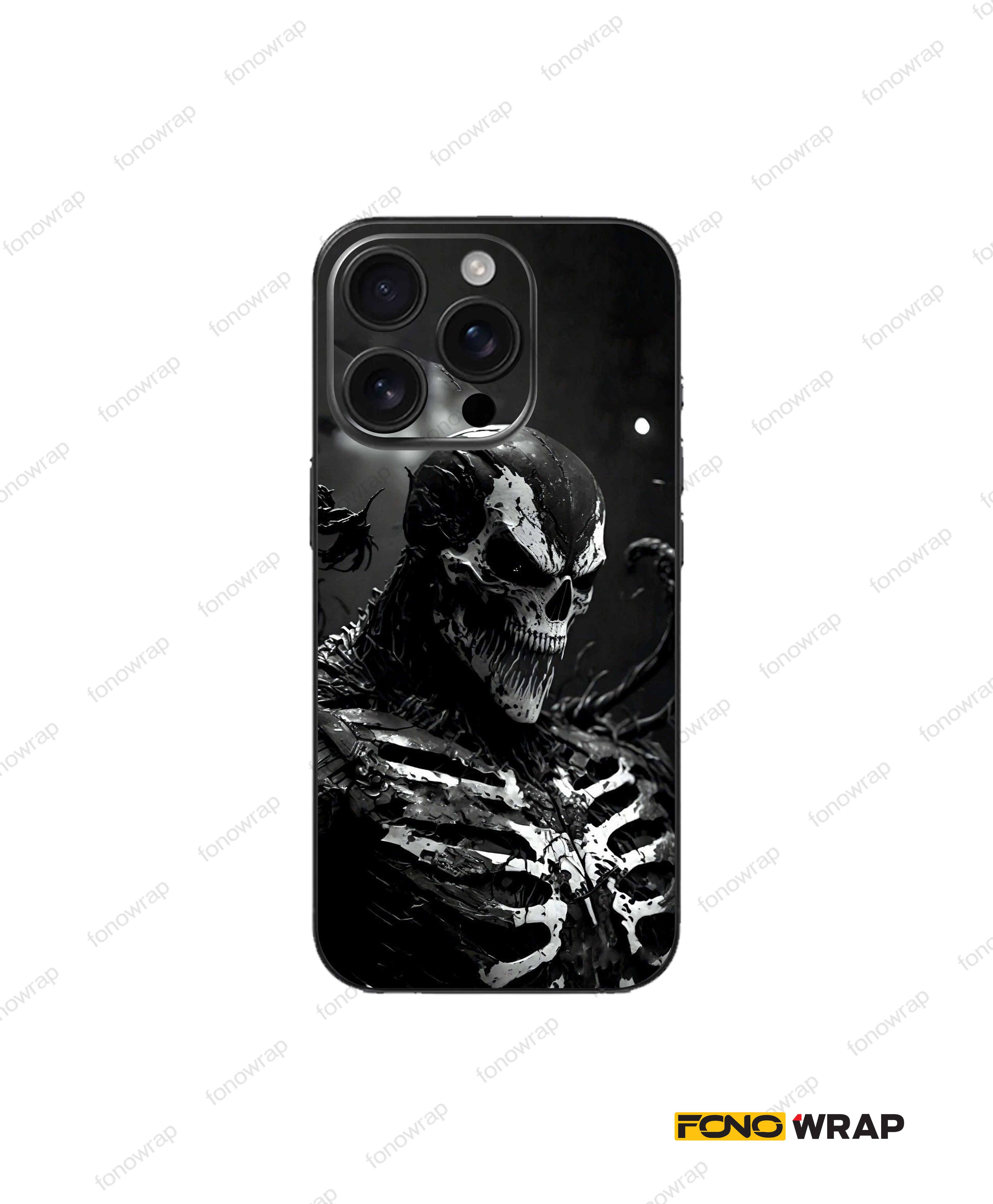 Void Venom 3D Embossed Mobile Skin