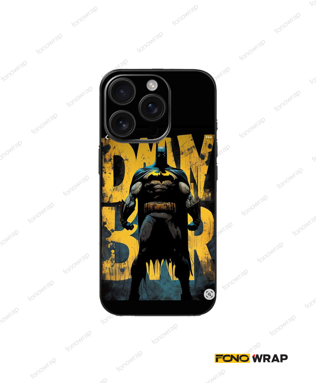 The B-Man 3D Embossed Mobile Skin
