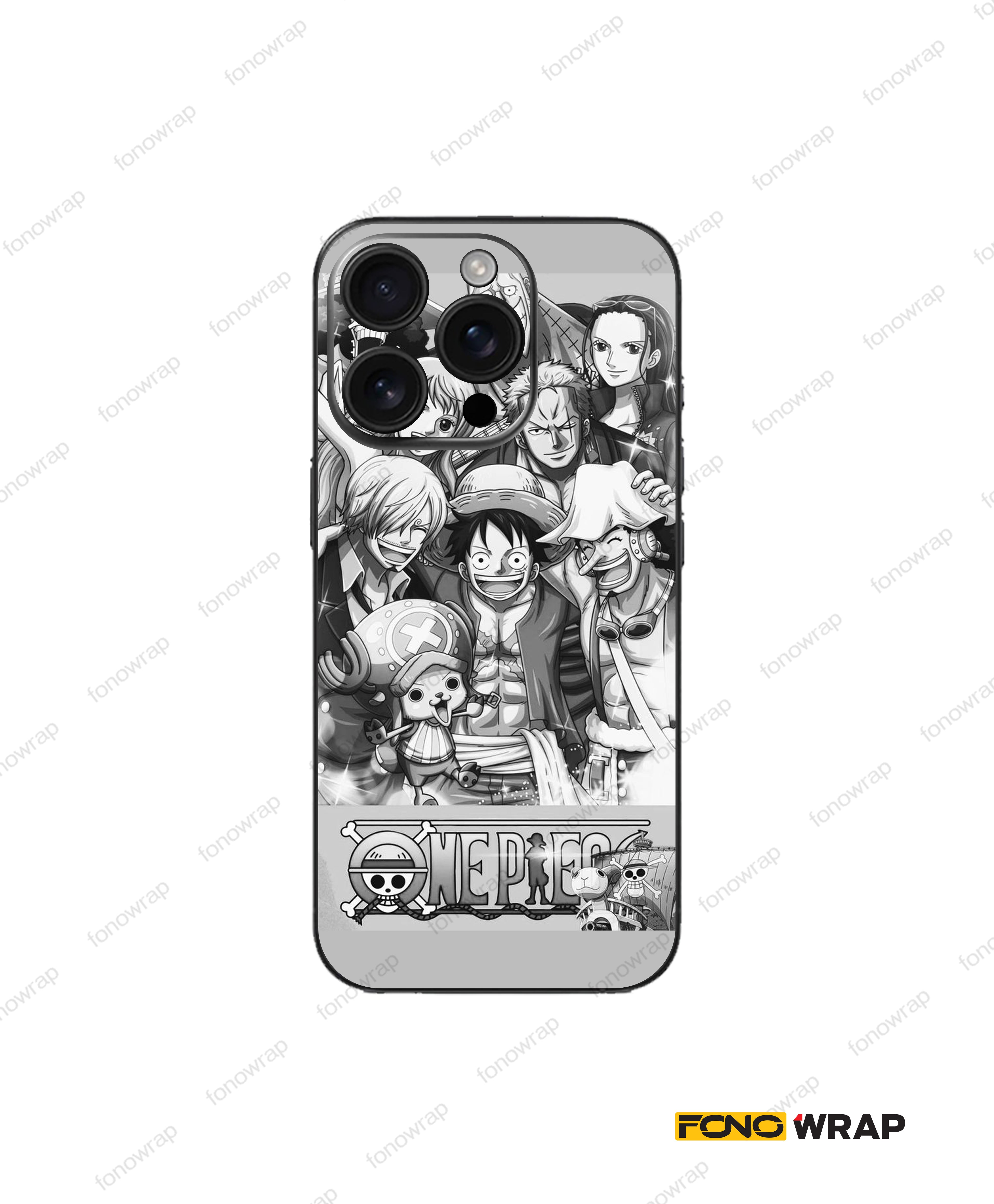 One Piece Anime 3D Embossed Mobile Skin