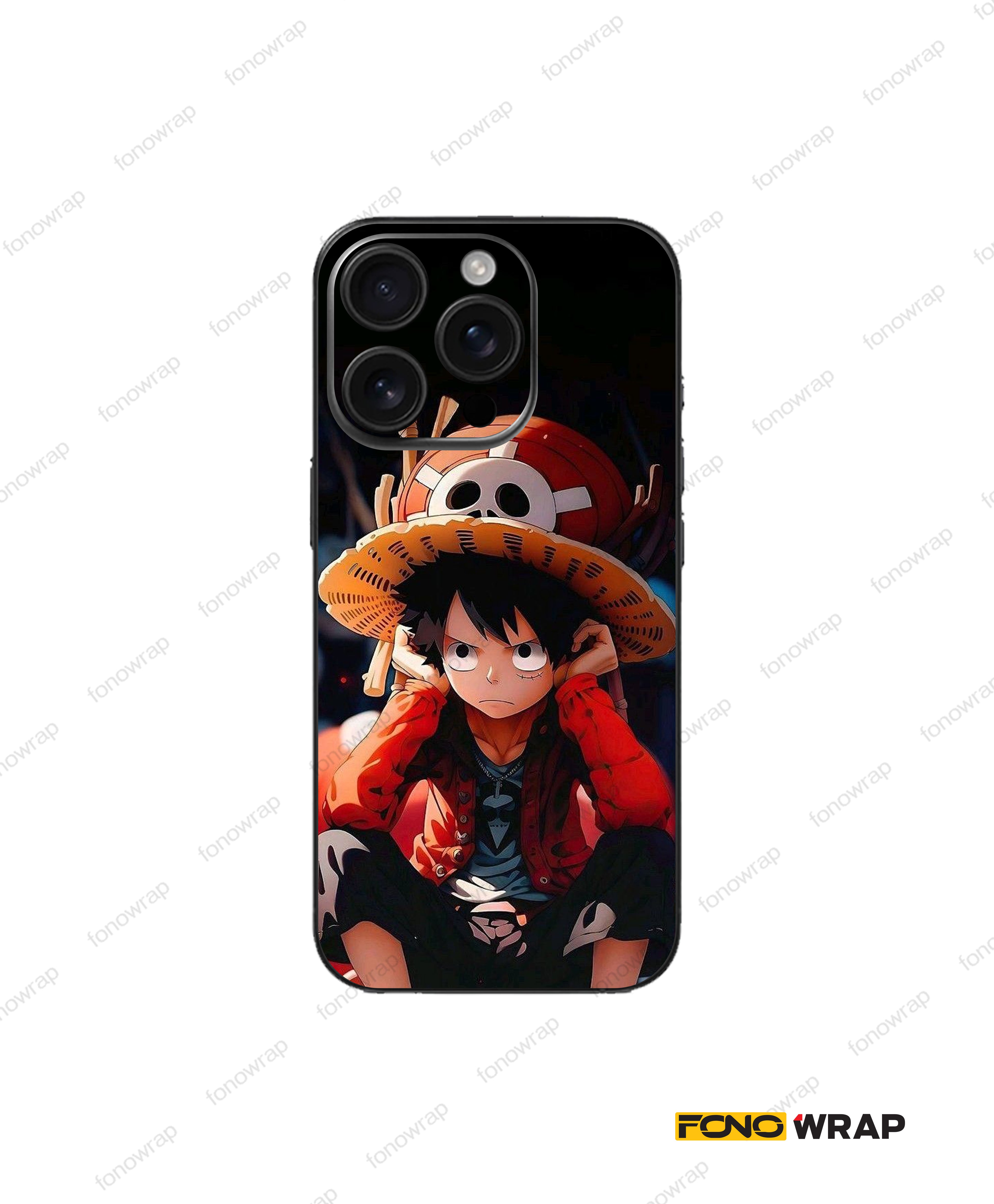 Straw Hat Monkey D. 3D Embossed Mobile Skin