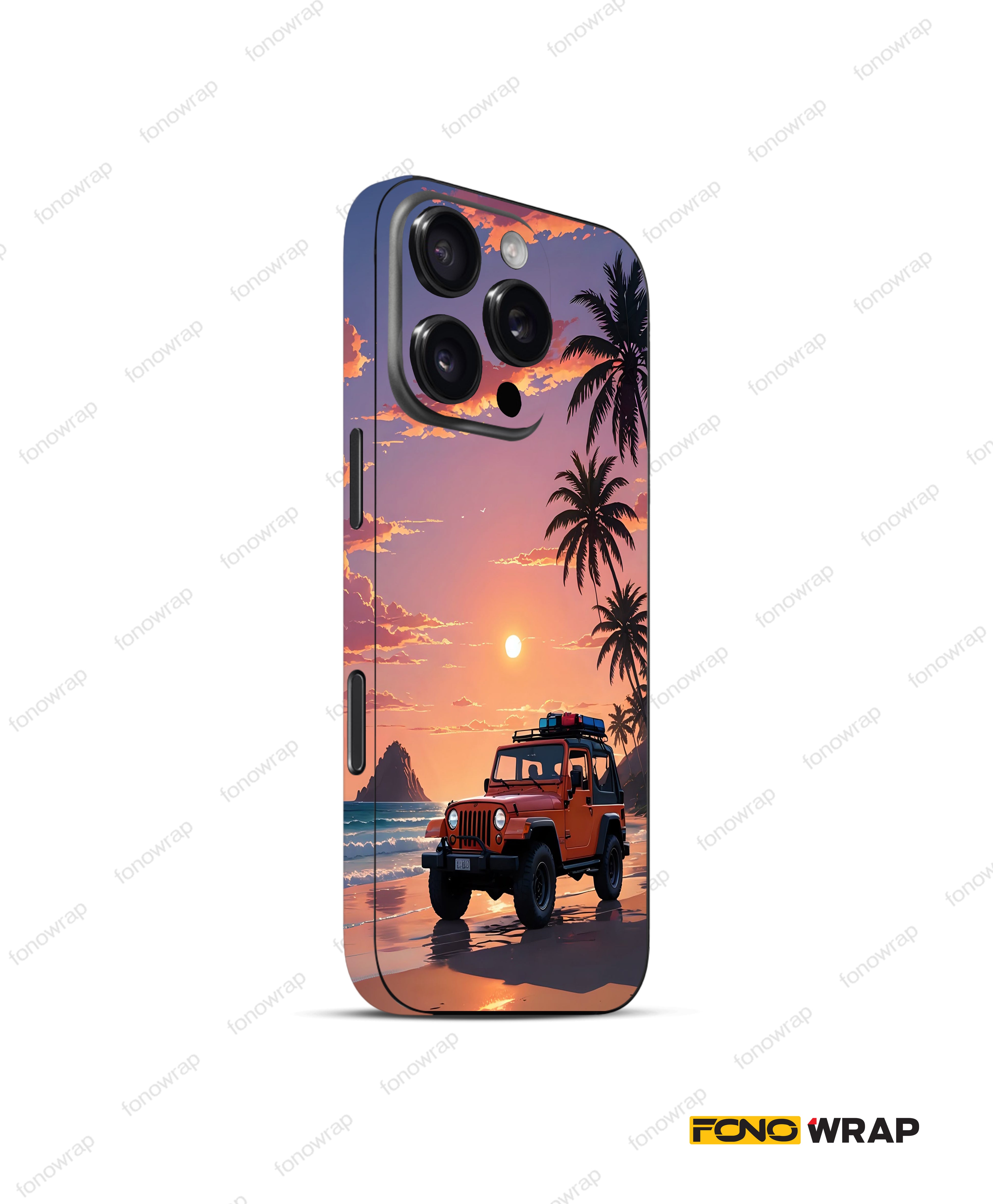 SUV 4x4 3D Embossed Mobile Skin