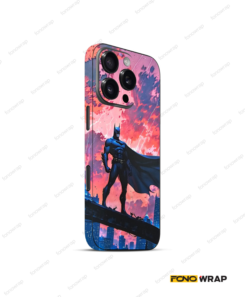 Night Guardian Embossed Mobile Skin