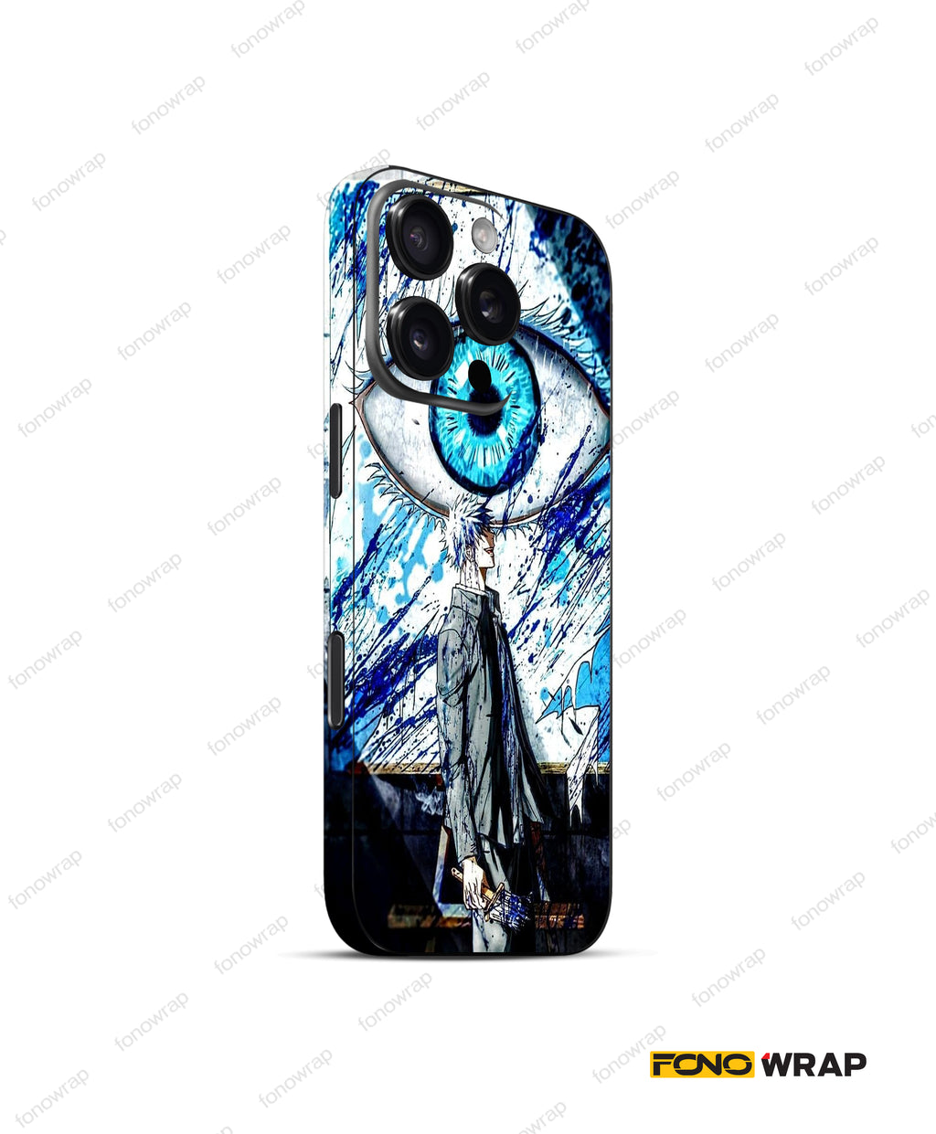 Satoru Gojo Embossed Mobile Skin