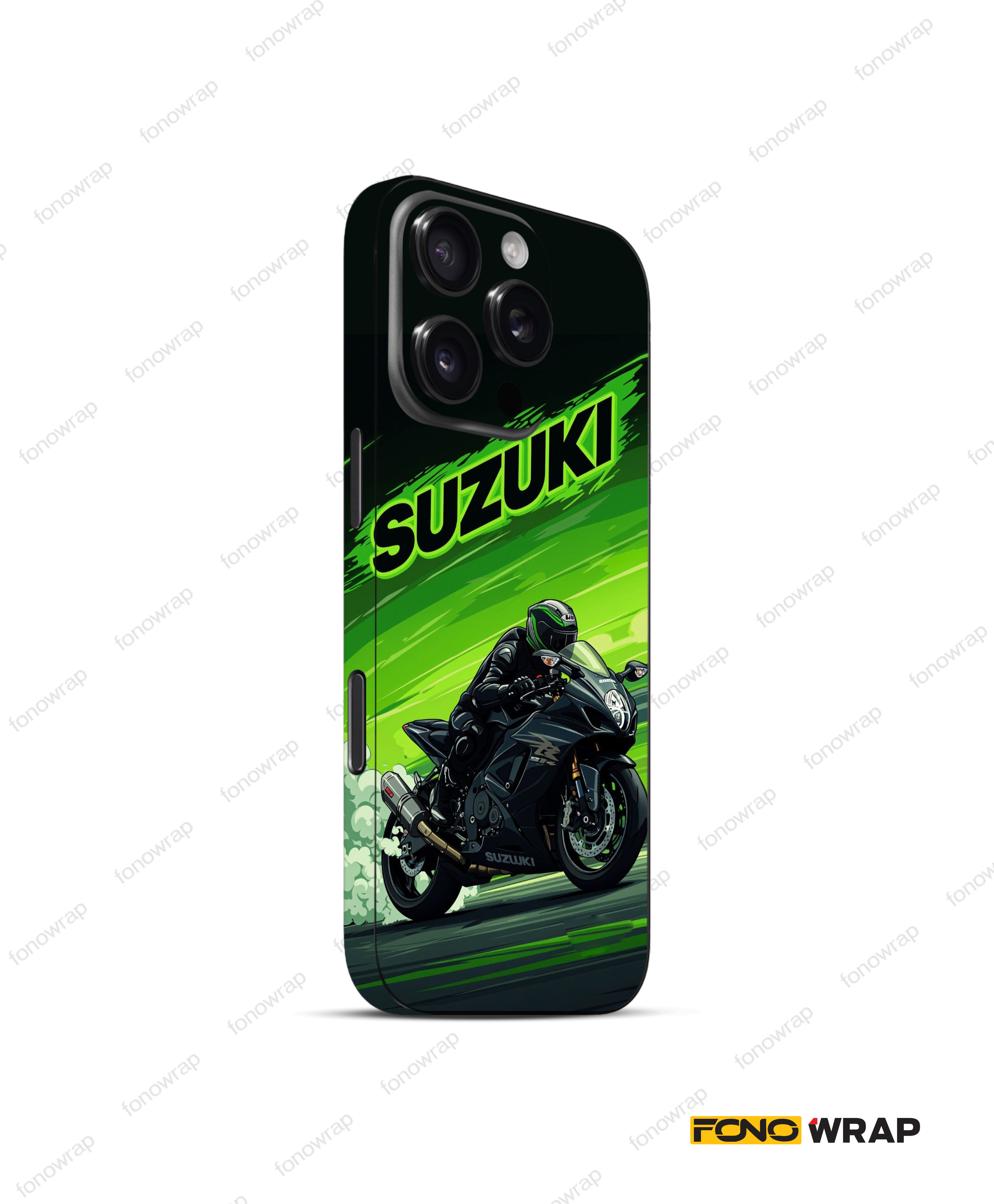 Gixxer 1000 3D Embossed Mobile Skin