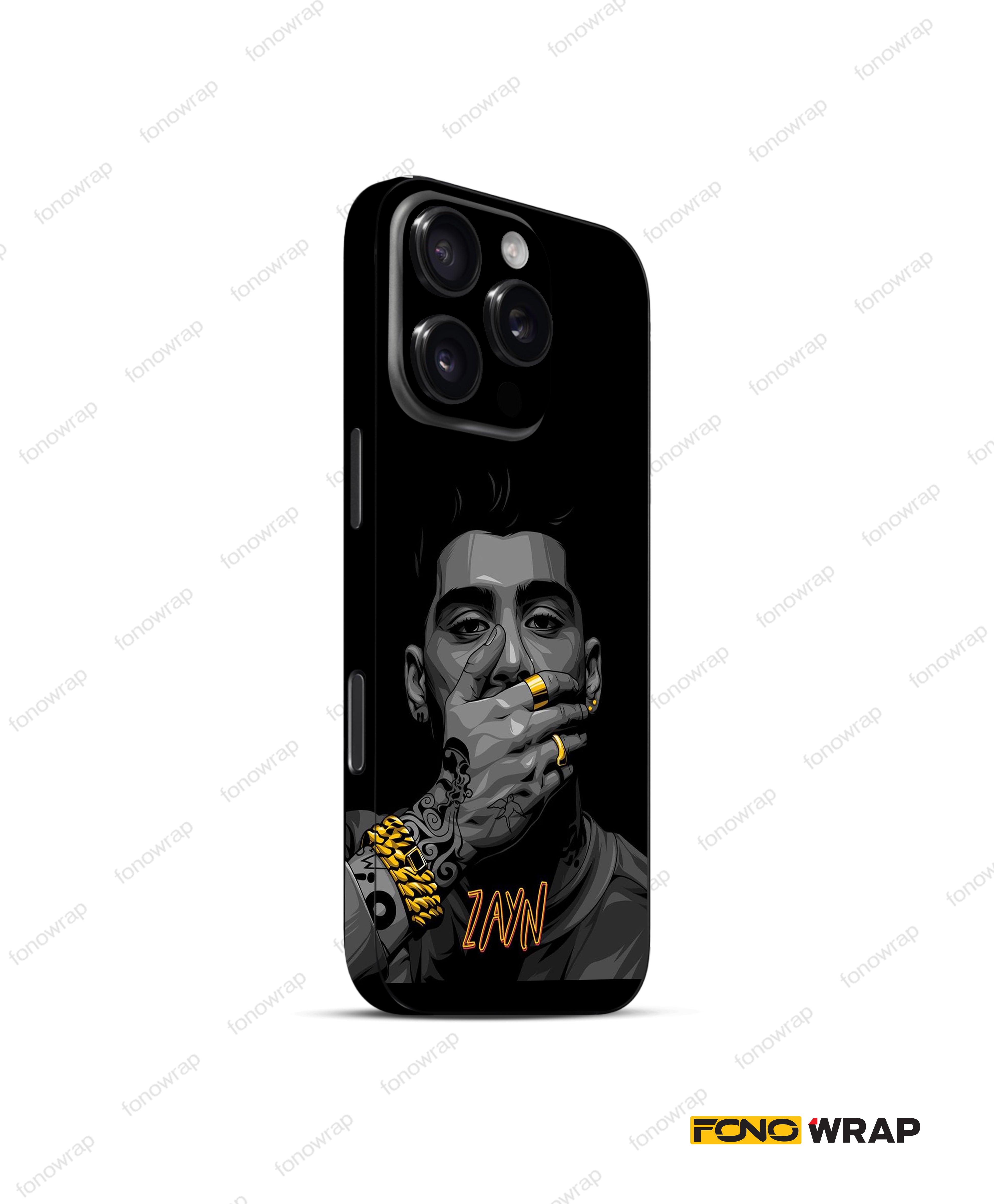 Zayn 3D Embossed Mobile Skin