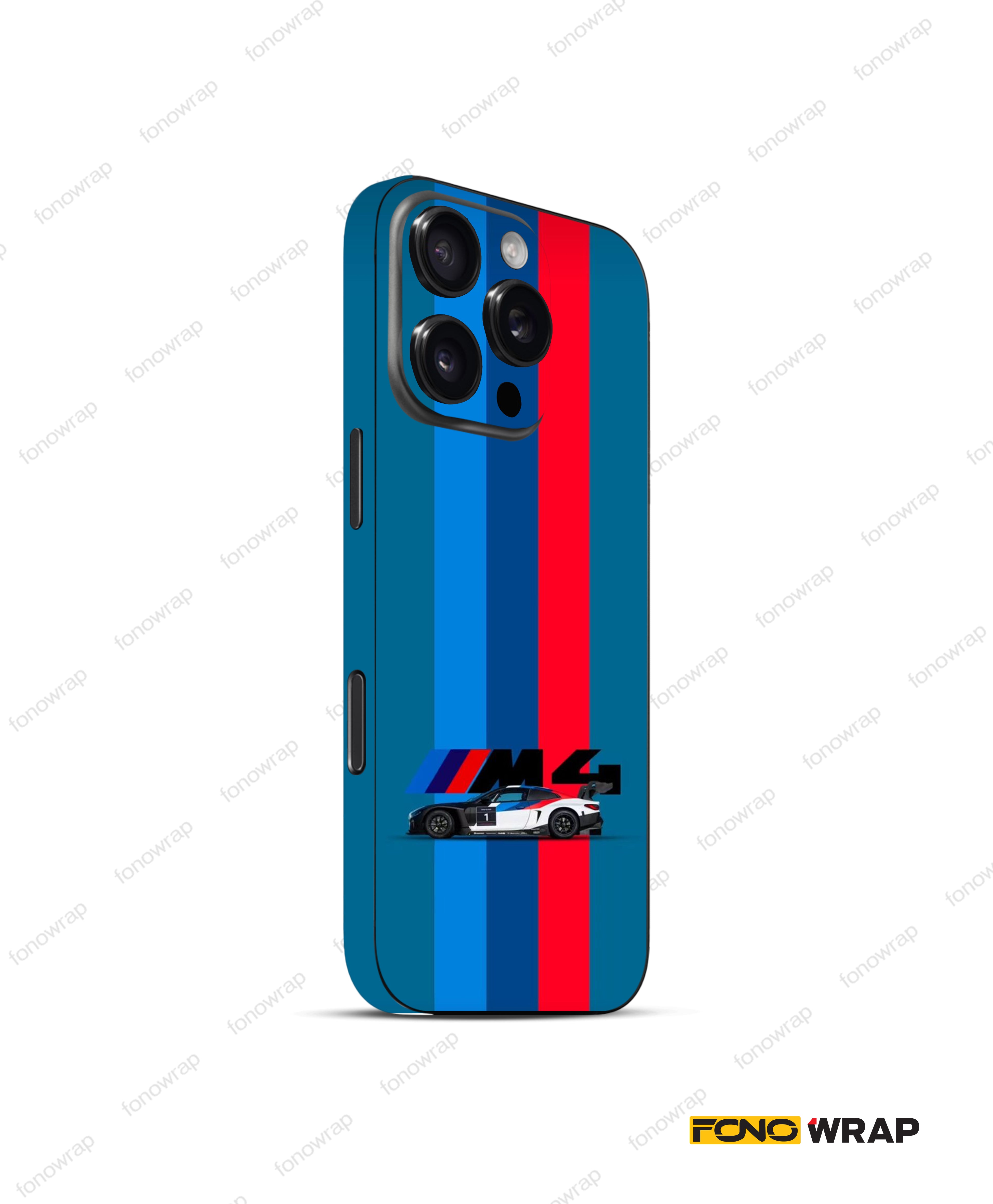 Bimmer M4 3D Embossed Mobile Skin