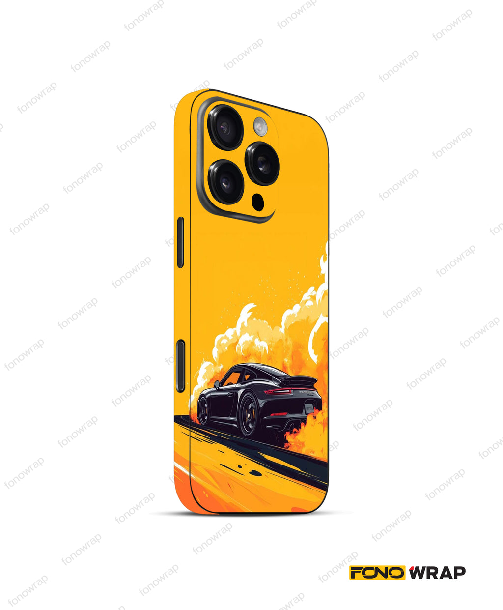 Neunelf 911 Embossed Mobile Skin