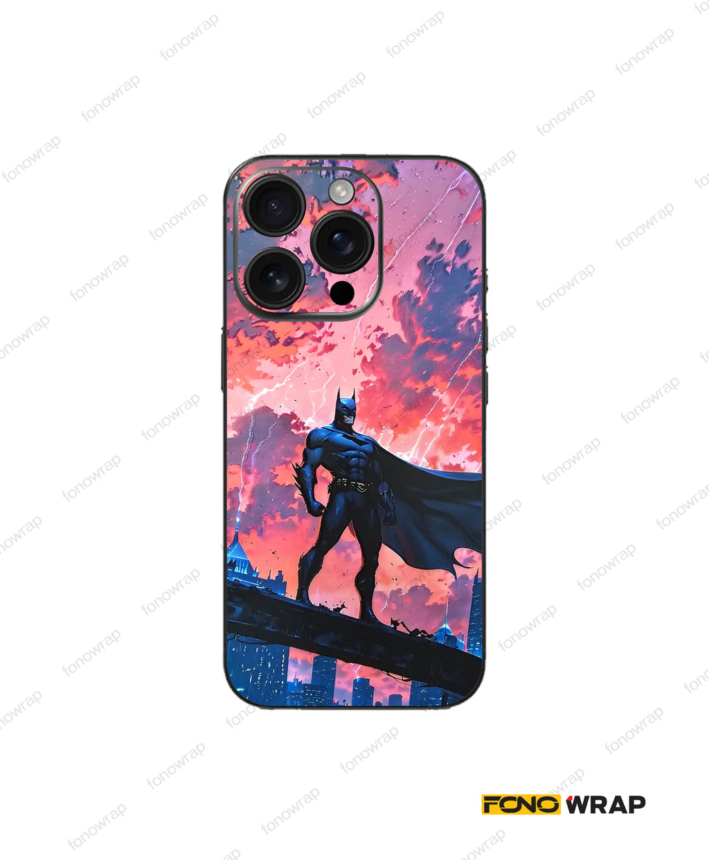 Night Guardian Embossed Mobile Skin