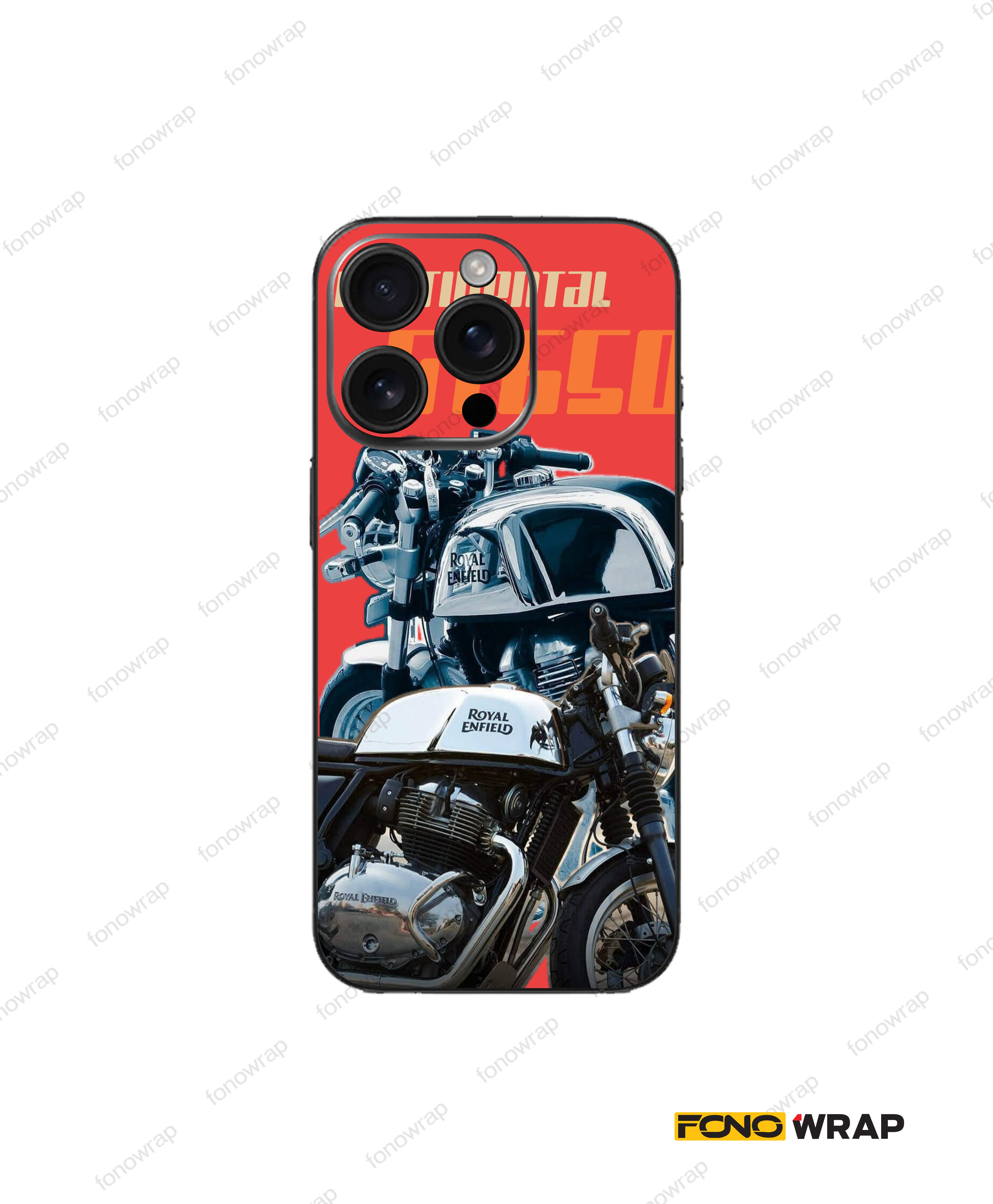 Conti GT 650 3D Embossed Mobile Skin