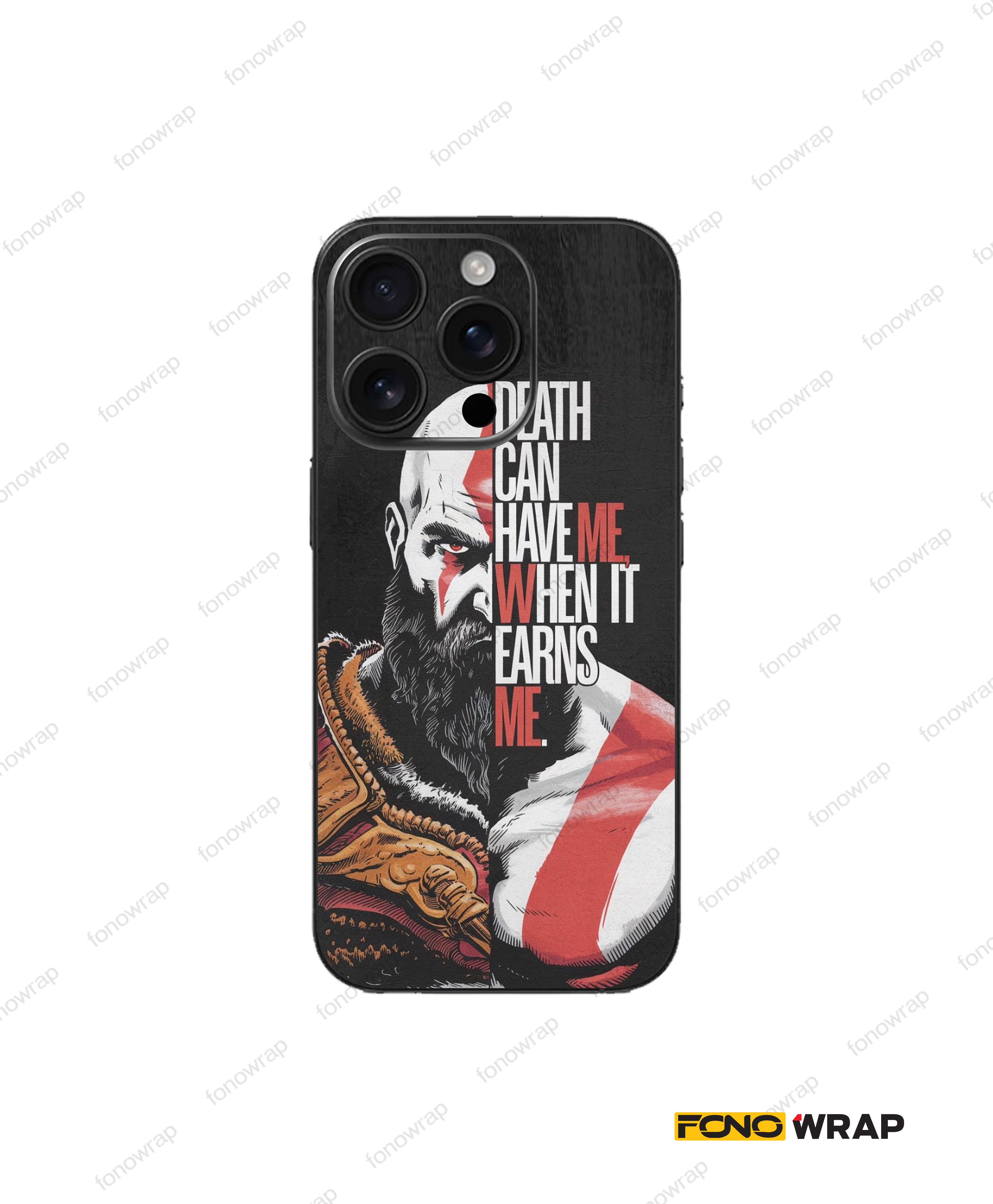 The Old God 3D Embossed Mobile Skin