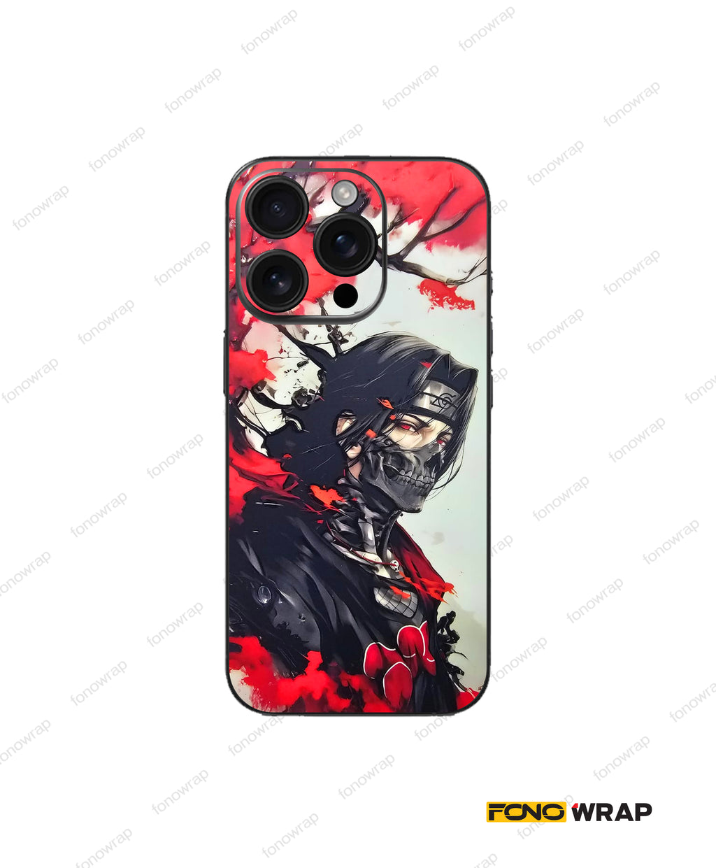 Naruto Anime Embossed Mobile Skin