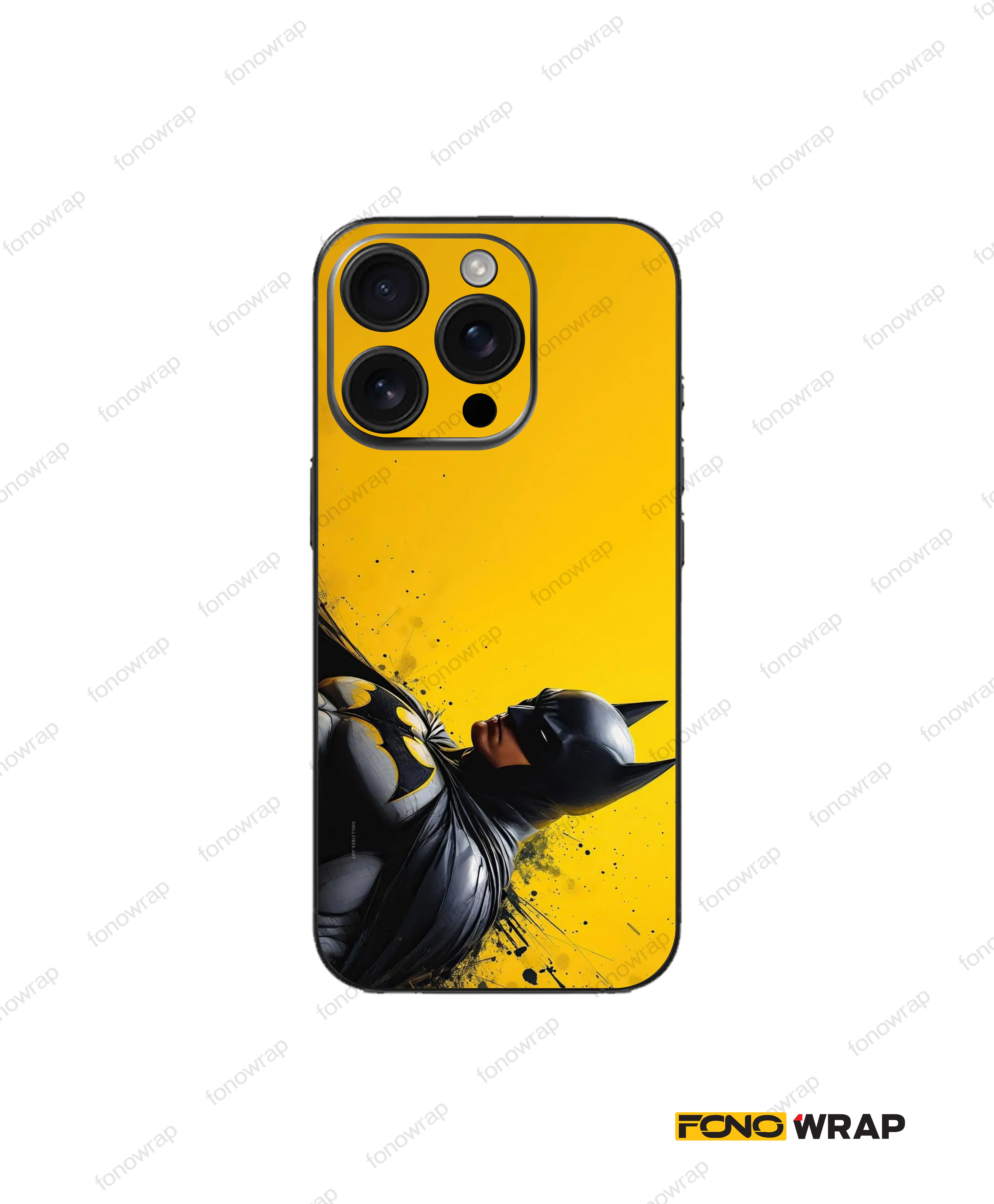 Divine Batman 3D Embossed Mobile Skin