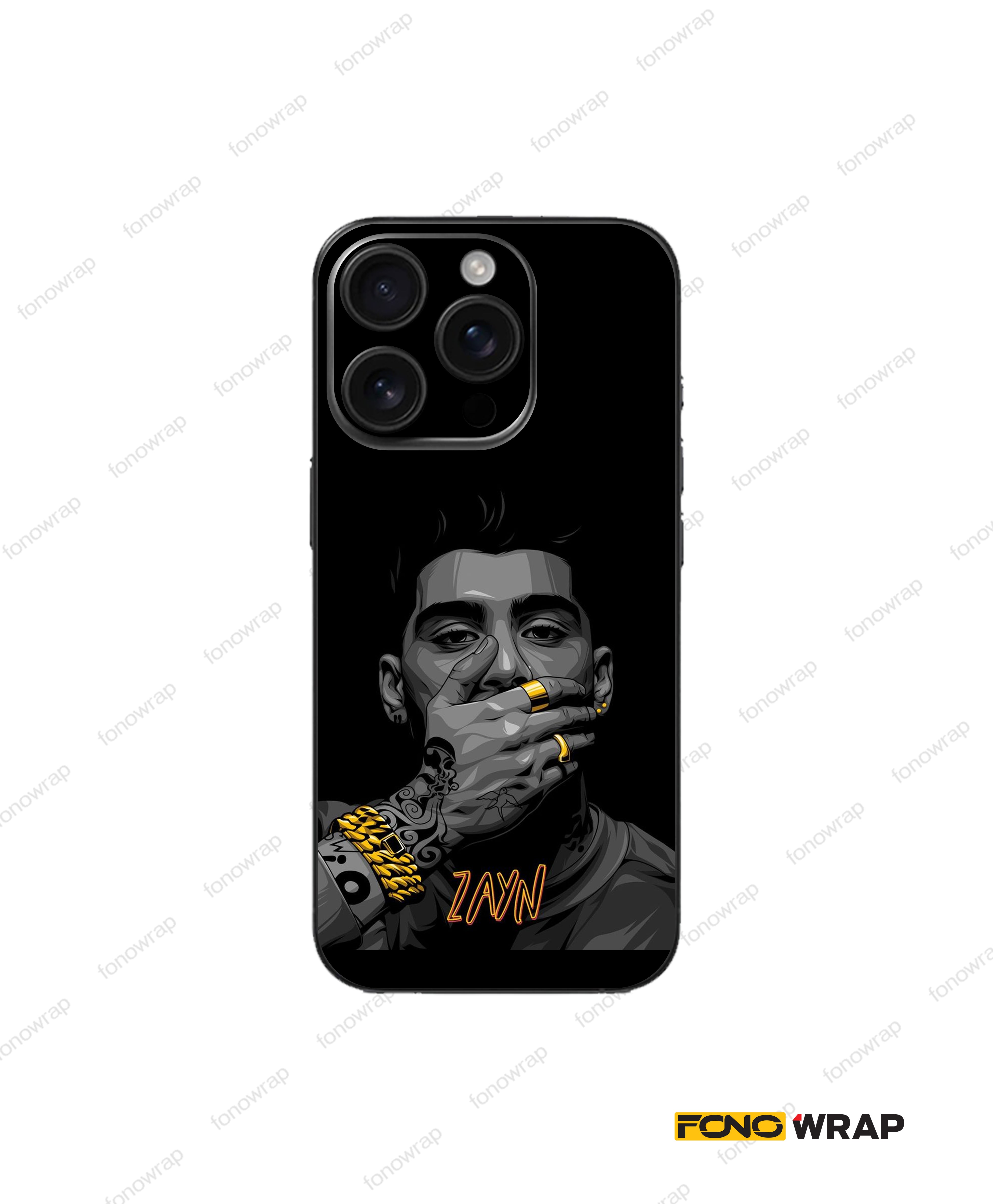 Zayn 3D Embossed Mobile Skin
