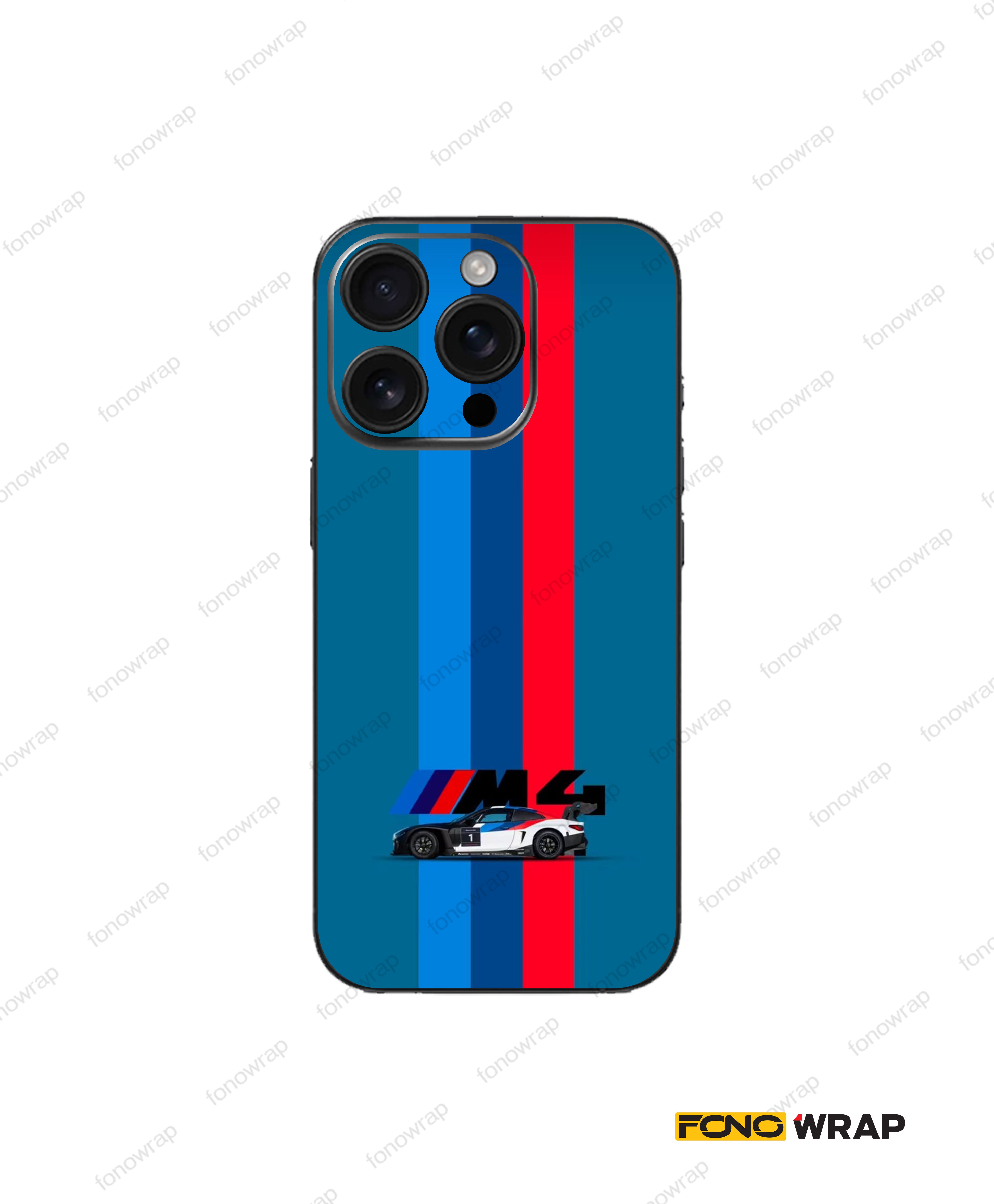 Bimmer M4 3D Embossed Mobile Skin