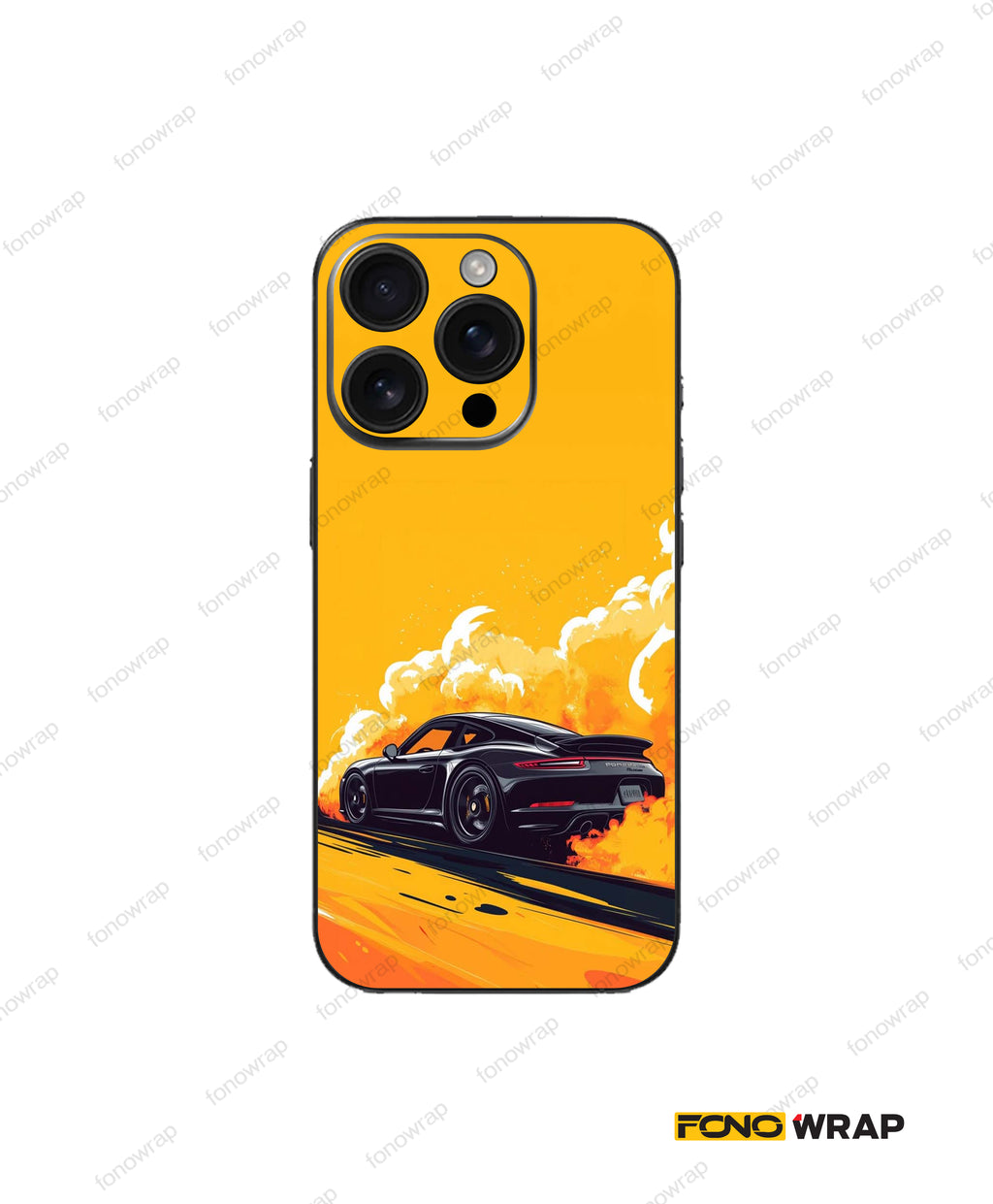 Neunelf 911 Embossed Mobile Skin