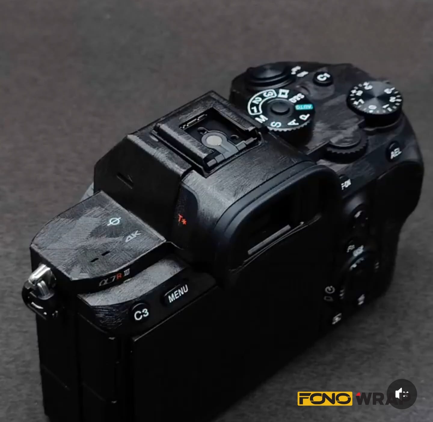 Forged Carbonfiber Premium Camera Skin