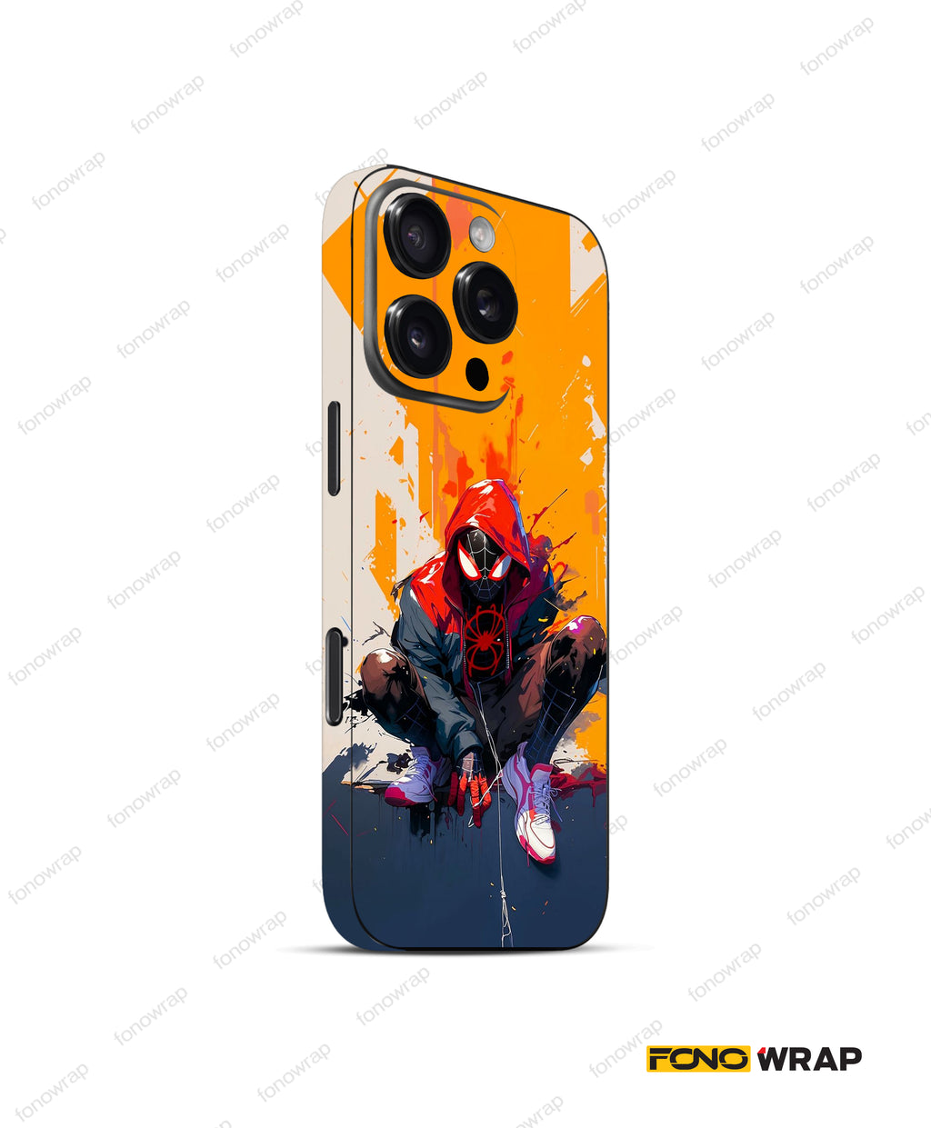Multiverse Spidy Embossed Mobile Skin