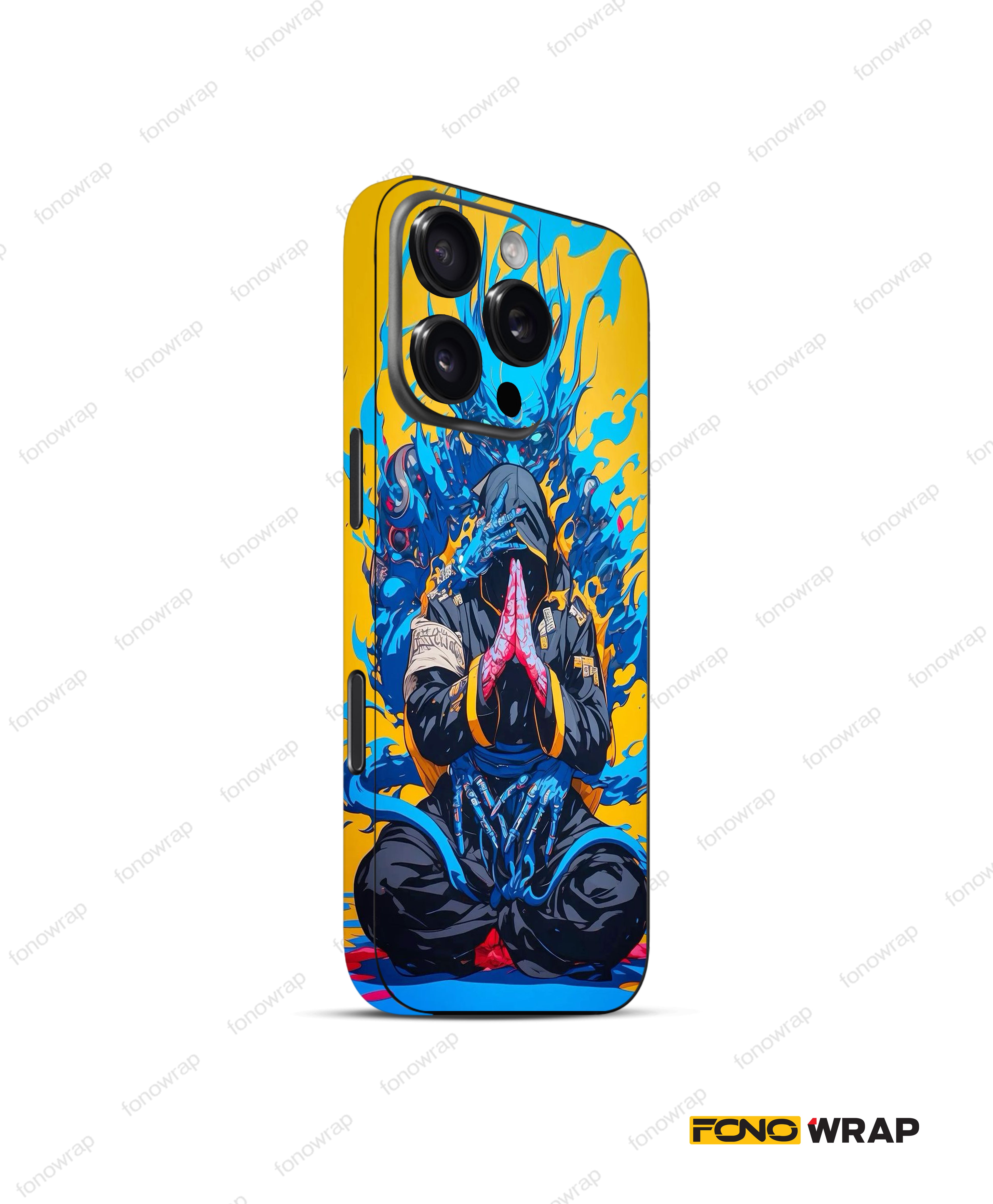Serenity 3D Embossed Mobile Skin
