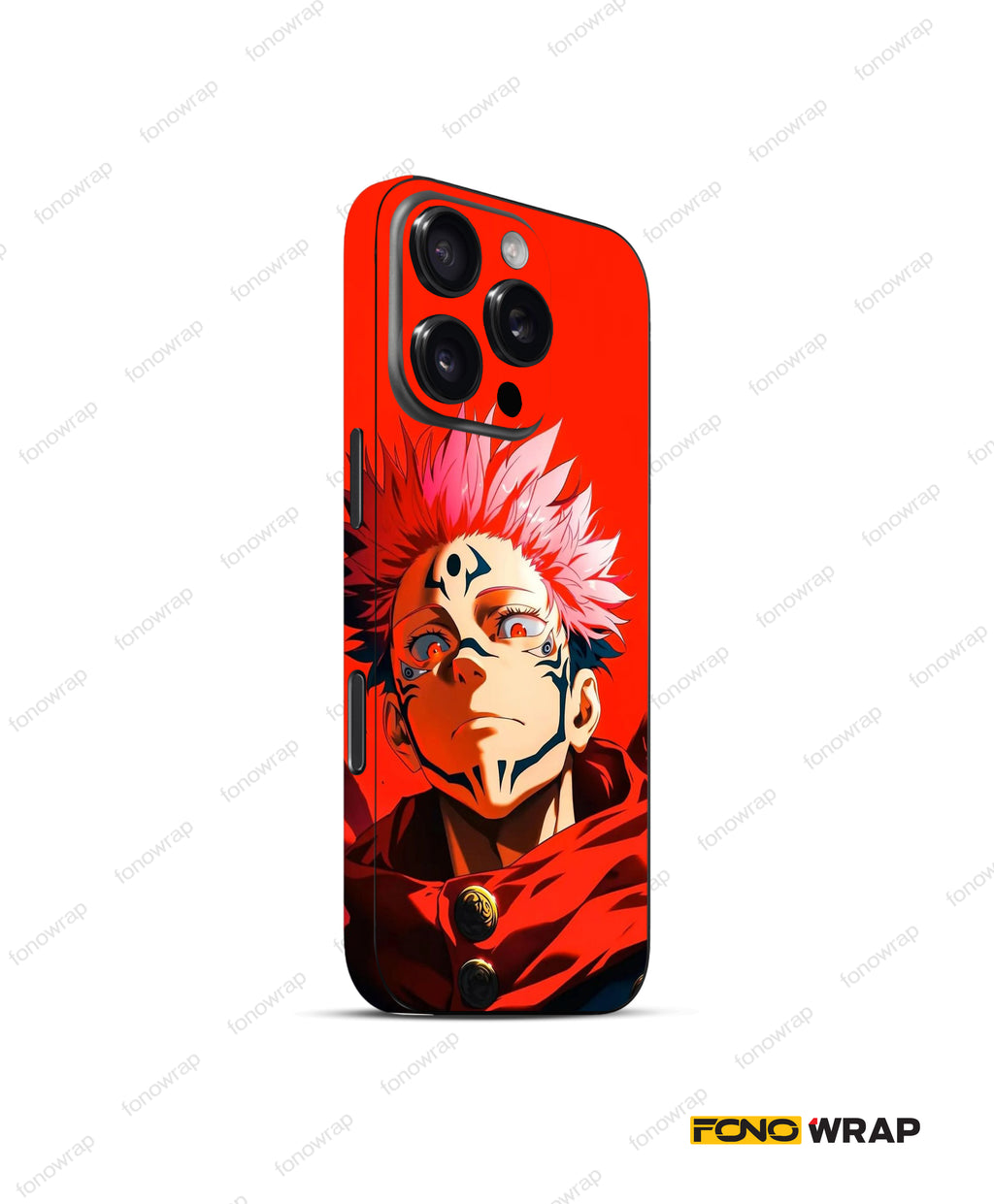 Sukuna Embossed Mobile Skin