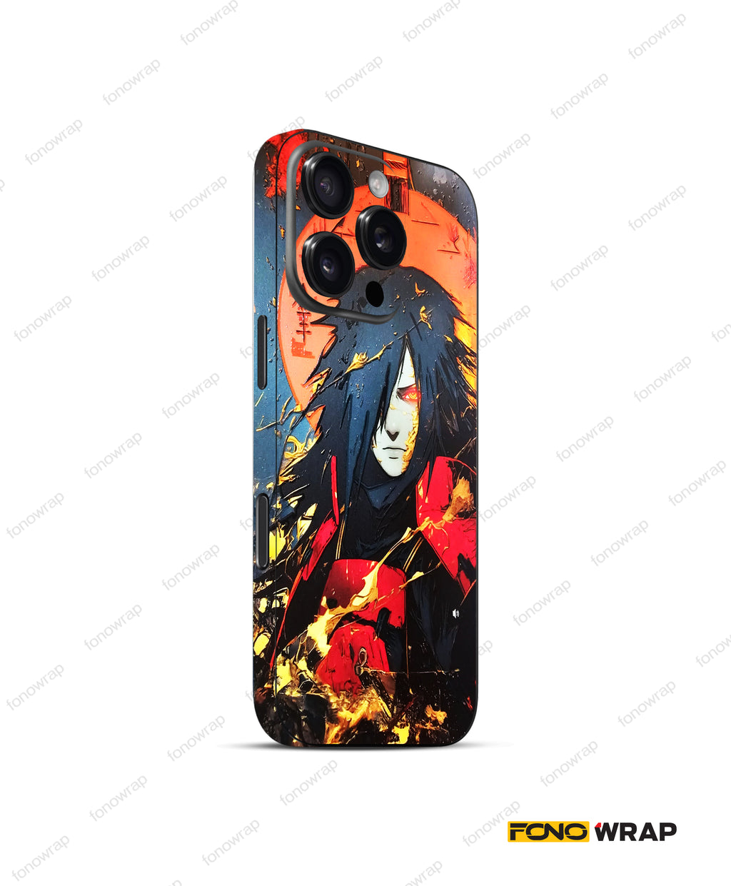 Madara Uchiha Embossed Mobile Skin