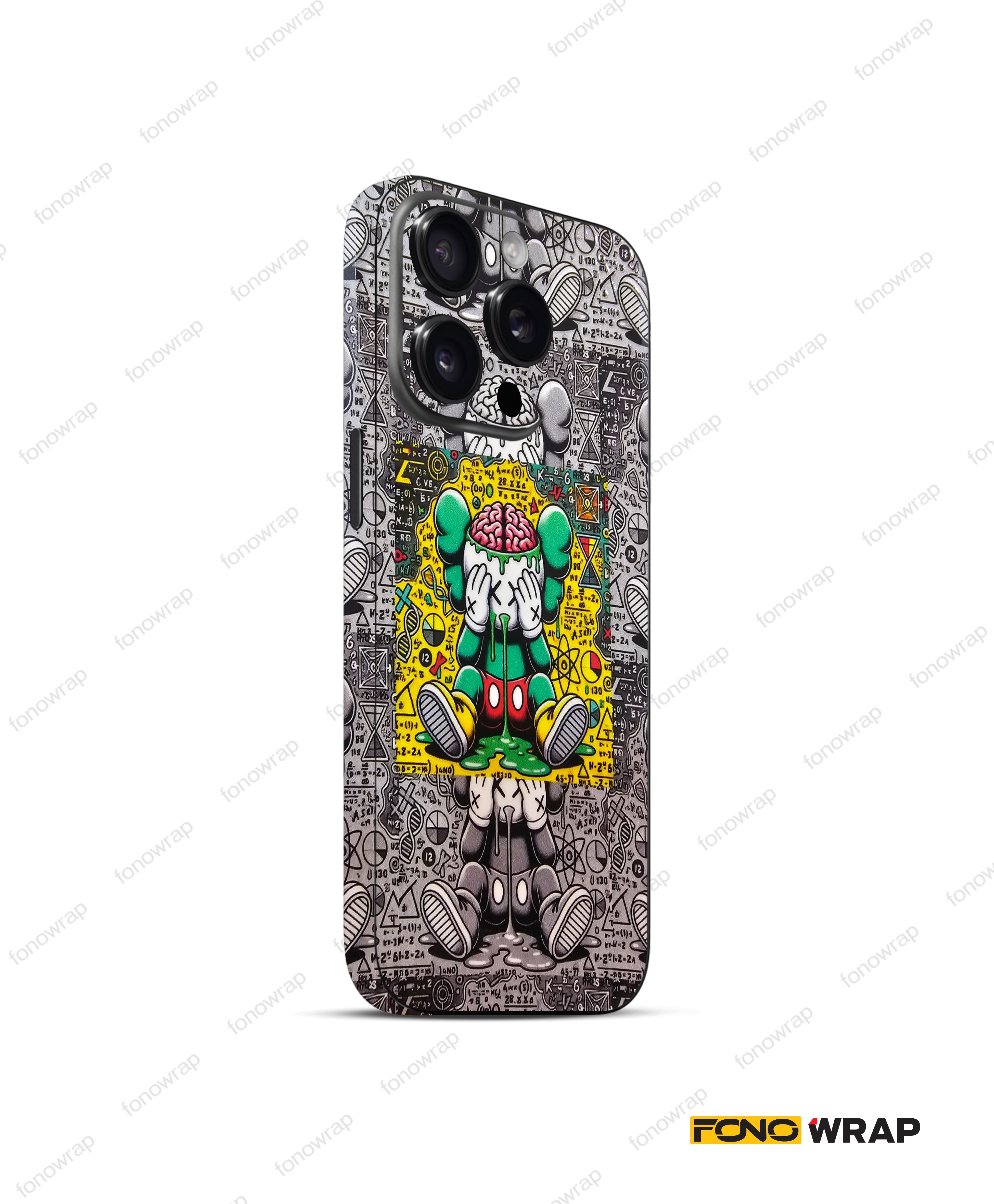 KAWS 3D Embossed Mobile Skin