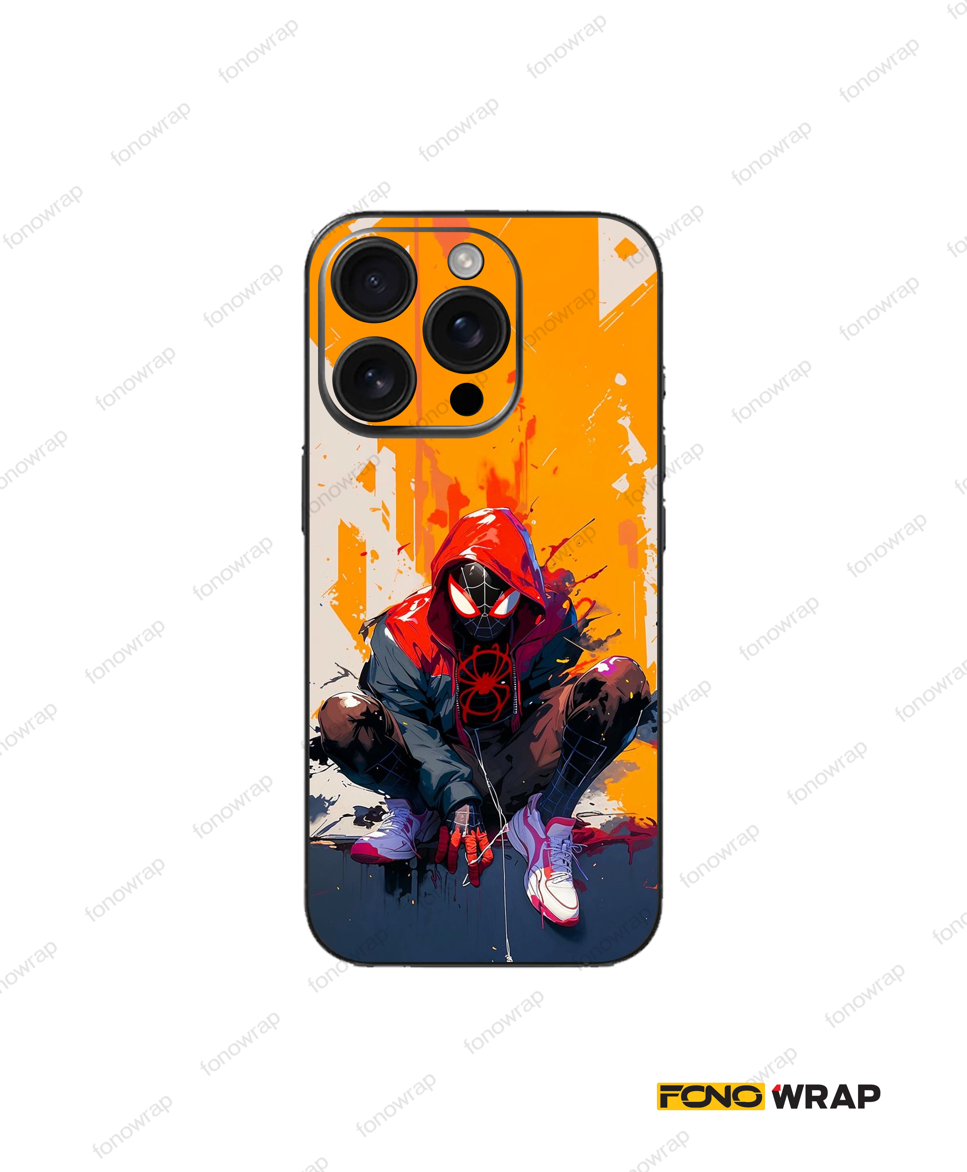 Multiverse Spidy 3D Embossed Mobile Skin