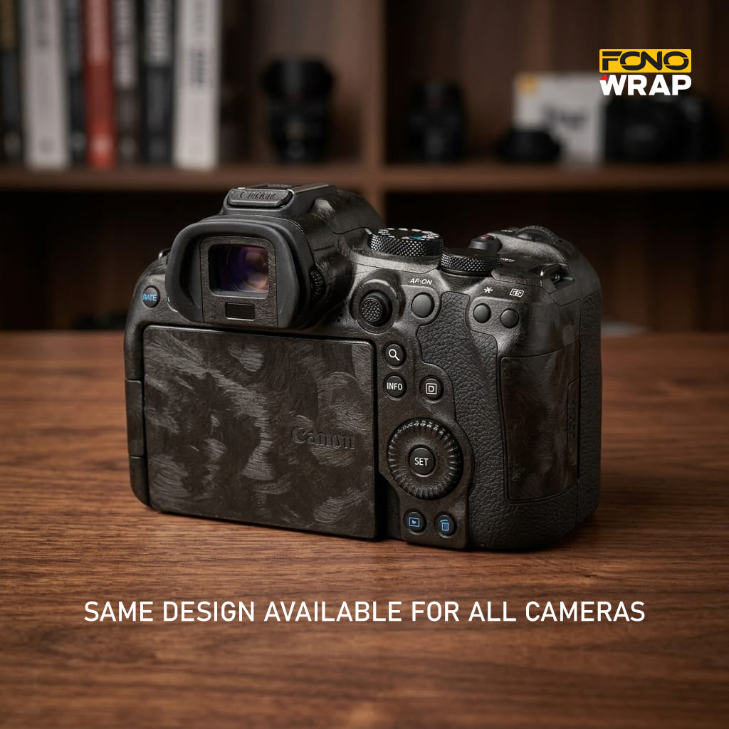 Forged Carbonfiber Premium Camera Skin
