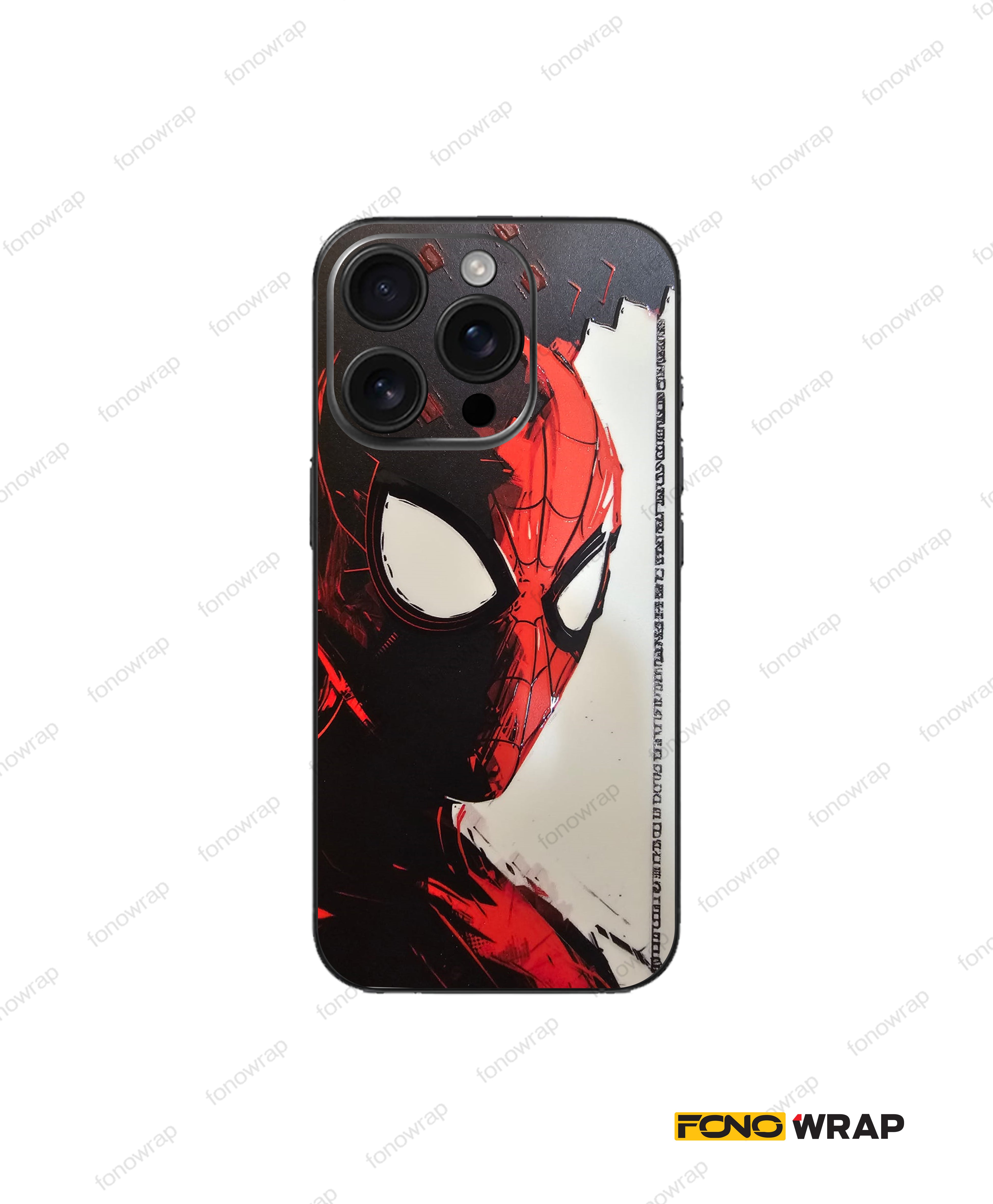 Web-Slinger 3D Embossed Mobile Skin